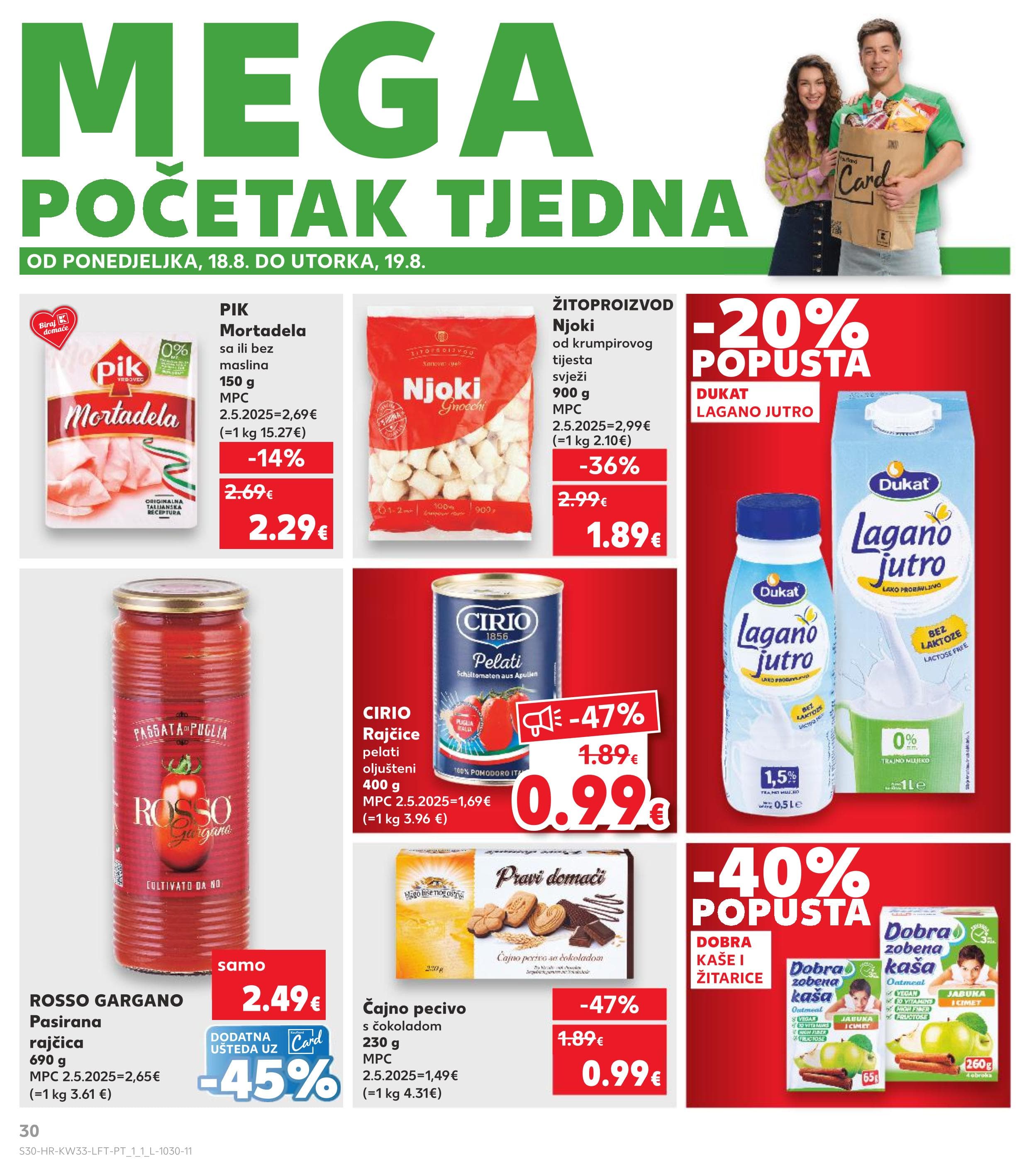 Page from catalog: Akcijska ponuda