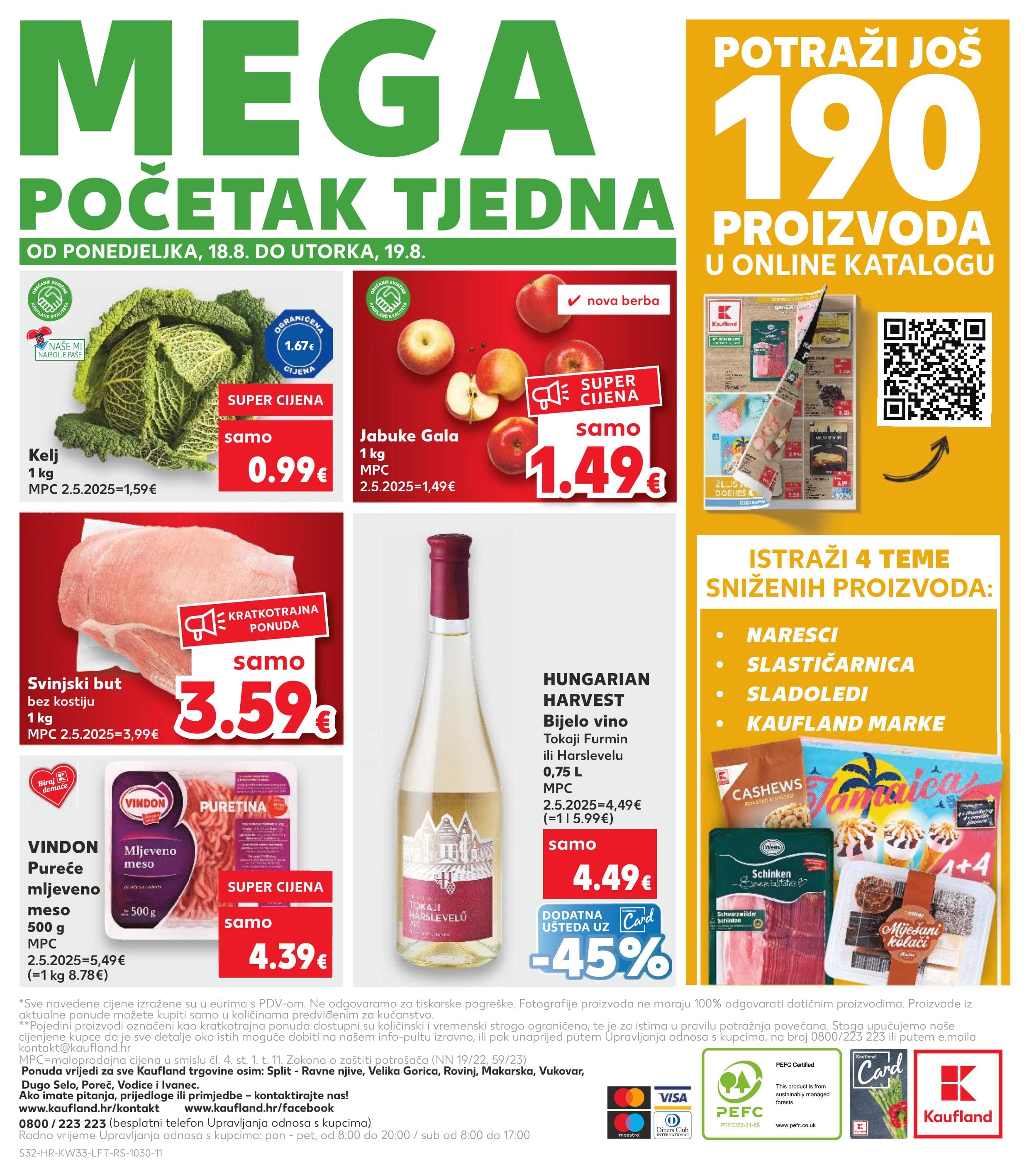 Page from catalog: Akcijska ponuda