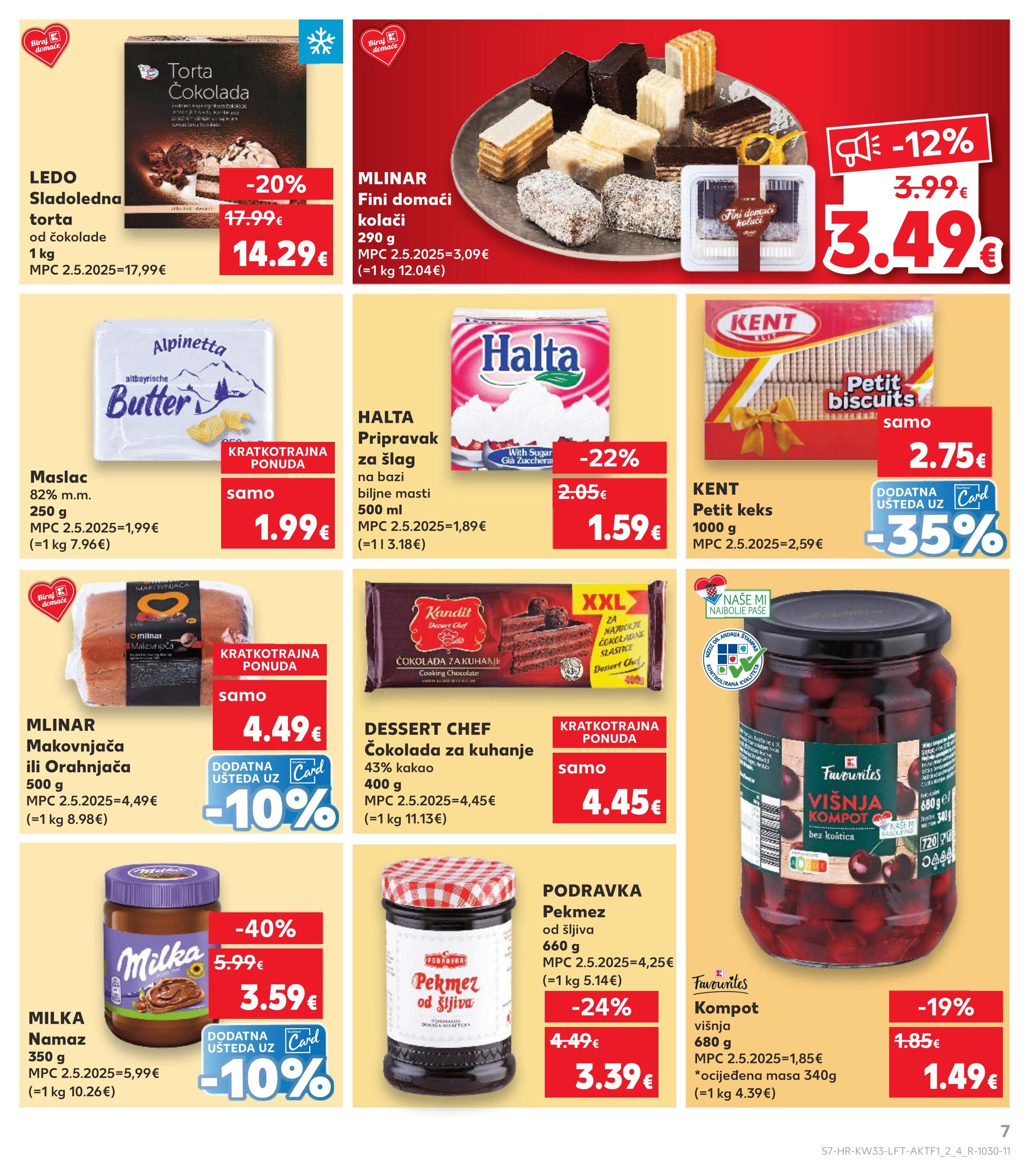 Page from catalog: Akcijska ponuda