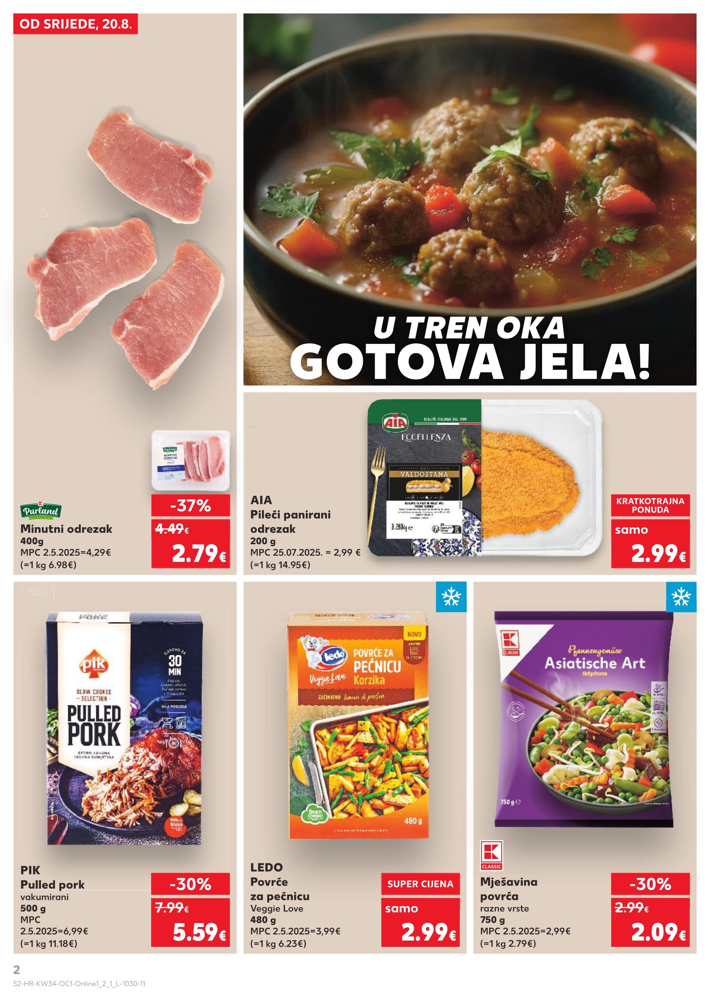 Page from catalog: Akcijska ponuda