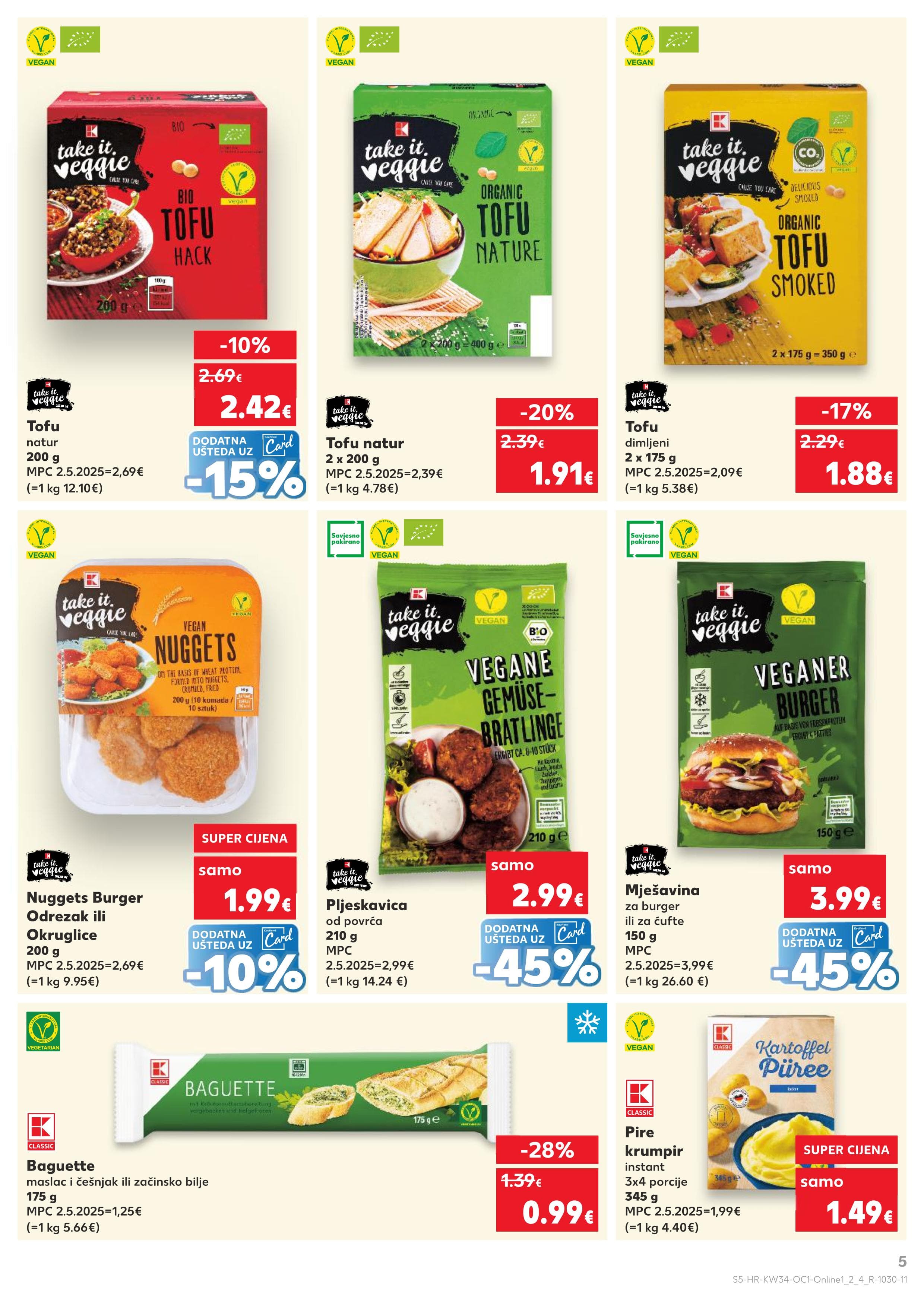 Page from catalog: Akcijska ponuda
