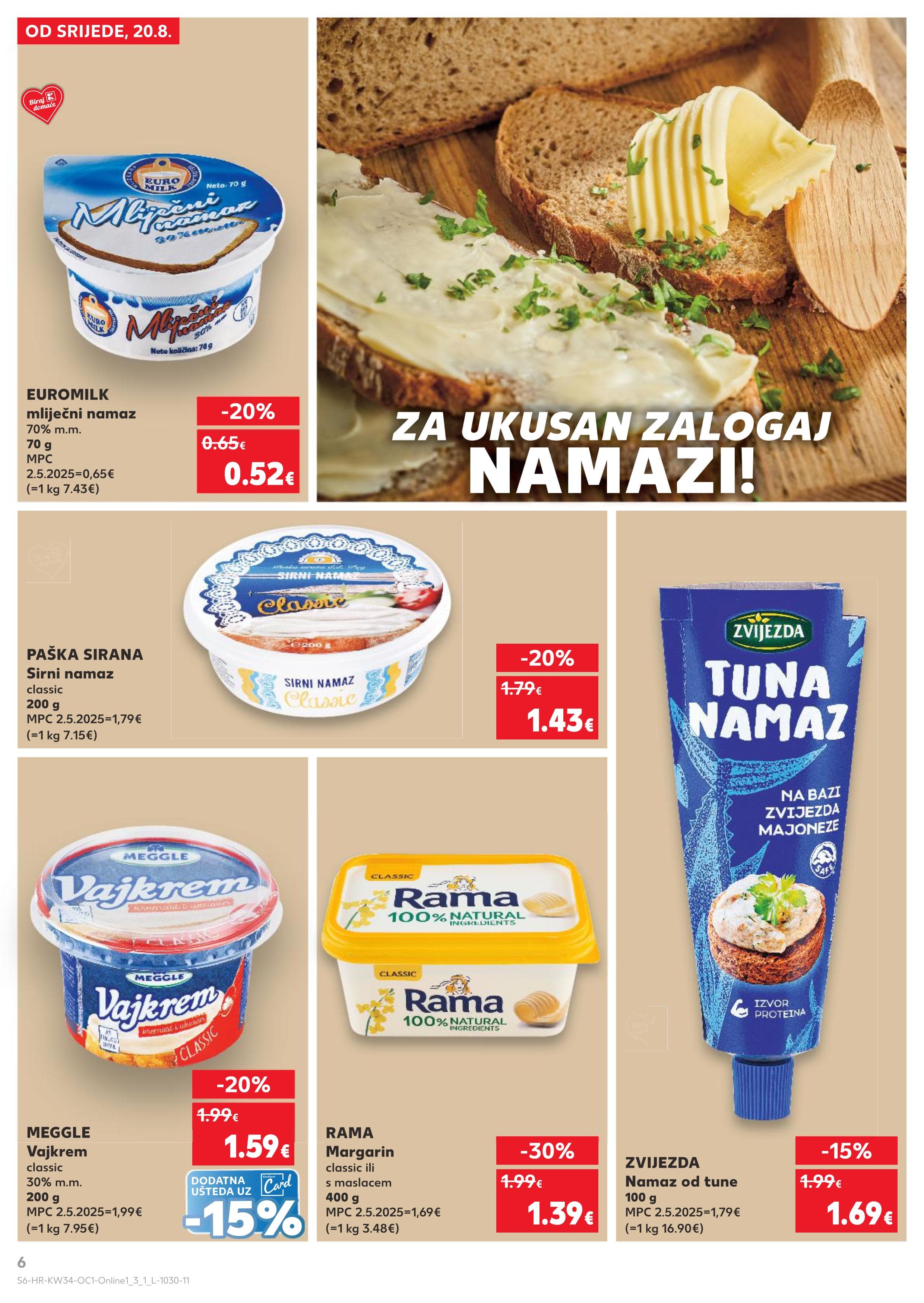 Page from catalog: Akcijska ponuda