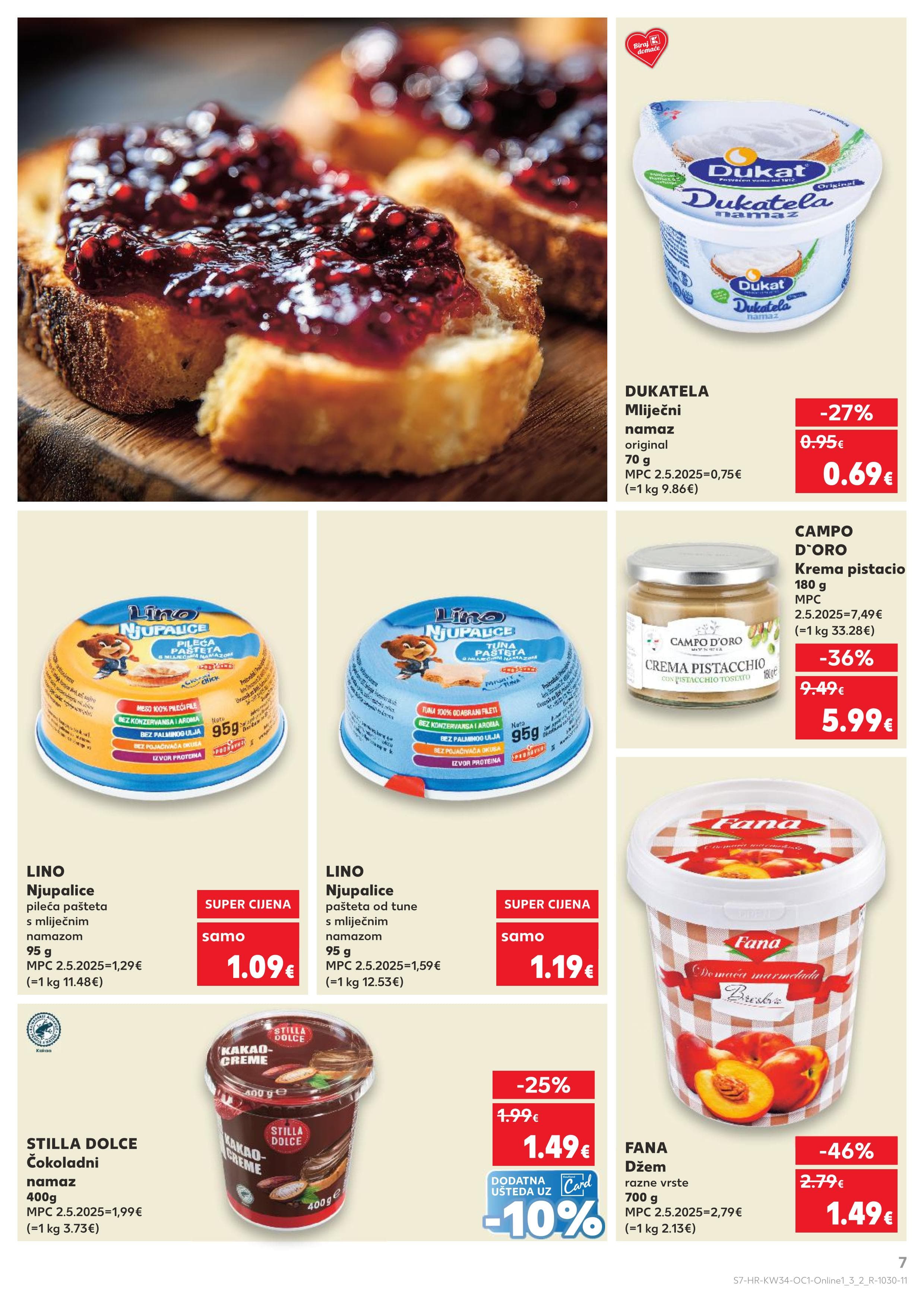 Page from catalog: Akcijska ponuda