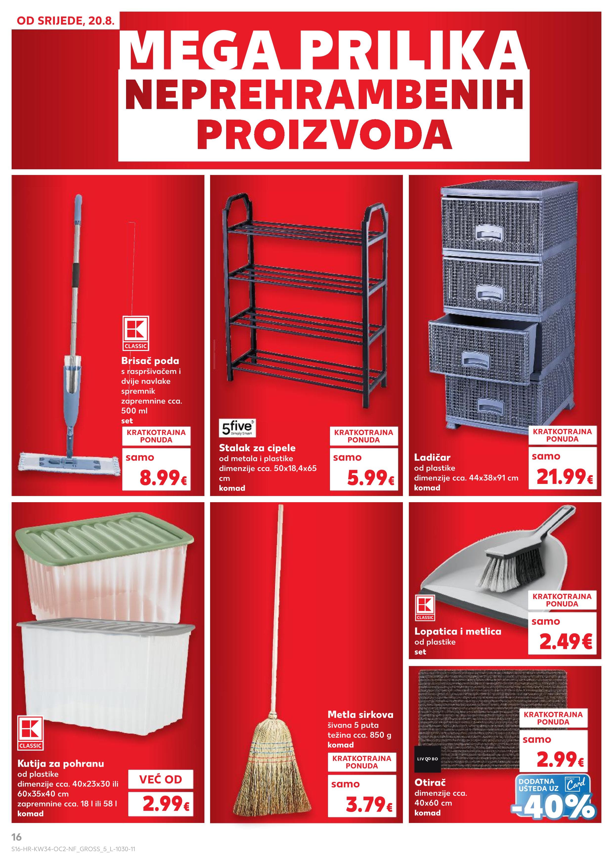 Page from catalog: Neprehrambeni proizvodi