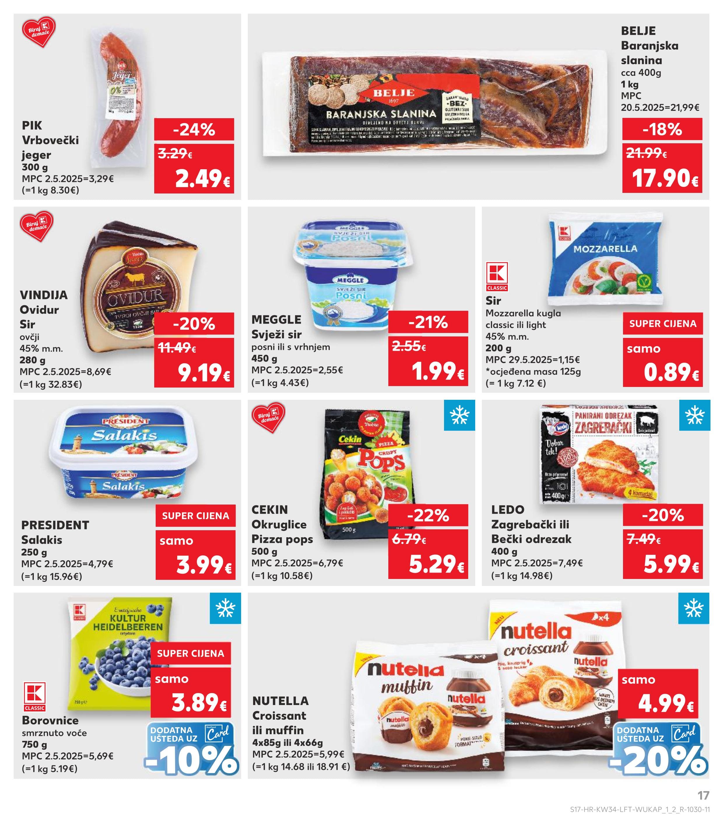 Page from catalog: Akcijska ponuda