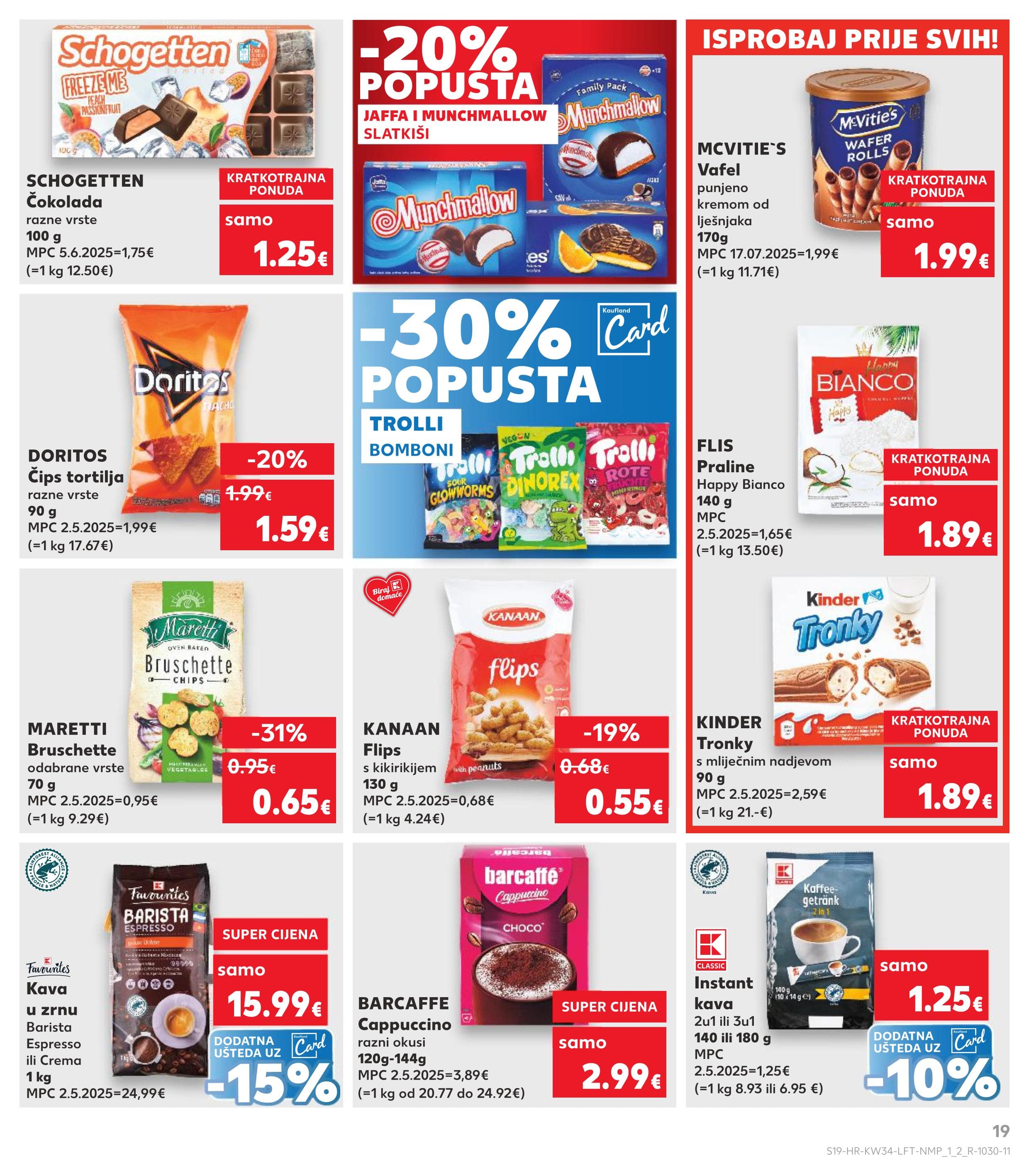 Page from catalog: Akcijska ponuda