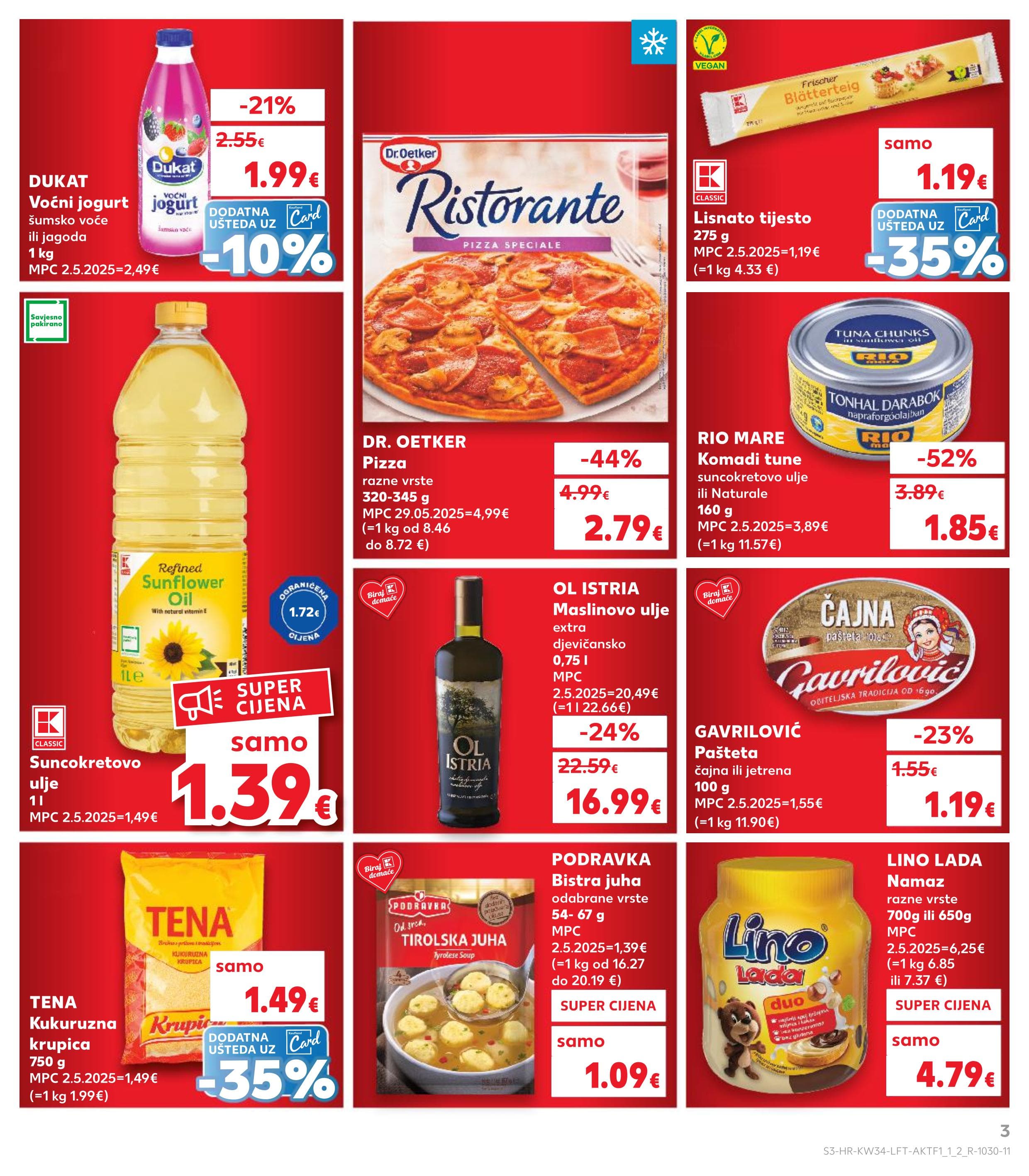 Page from catalog: Akcijska ponuda