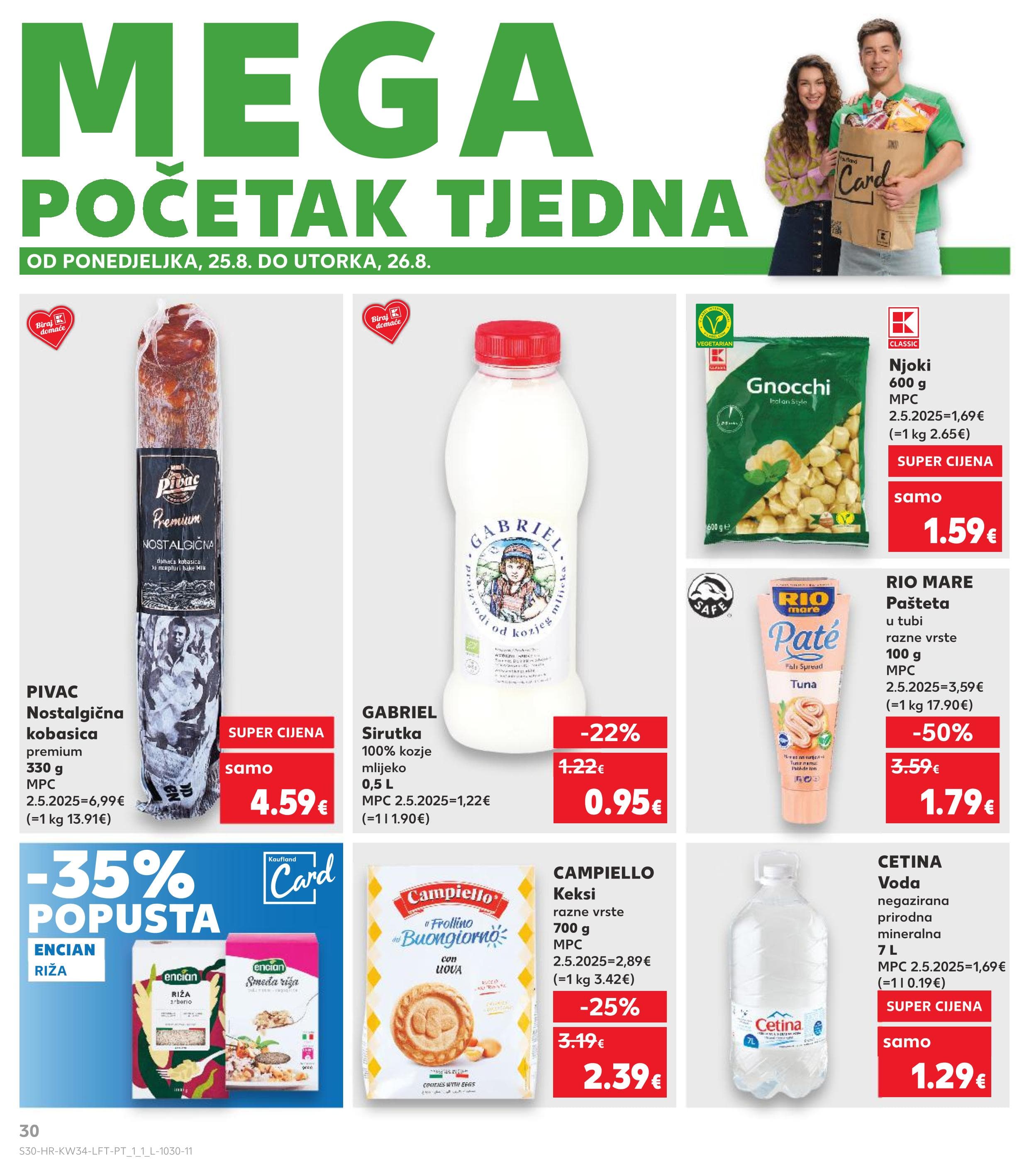 Page from catalog: Akcijska ponuda