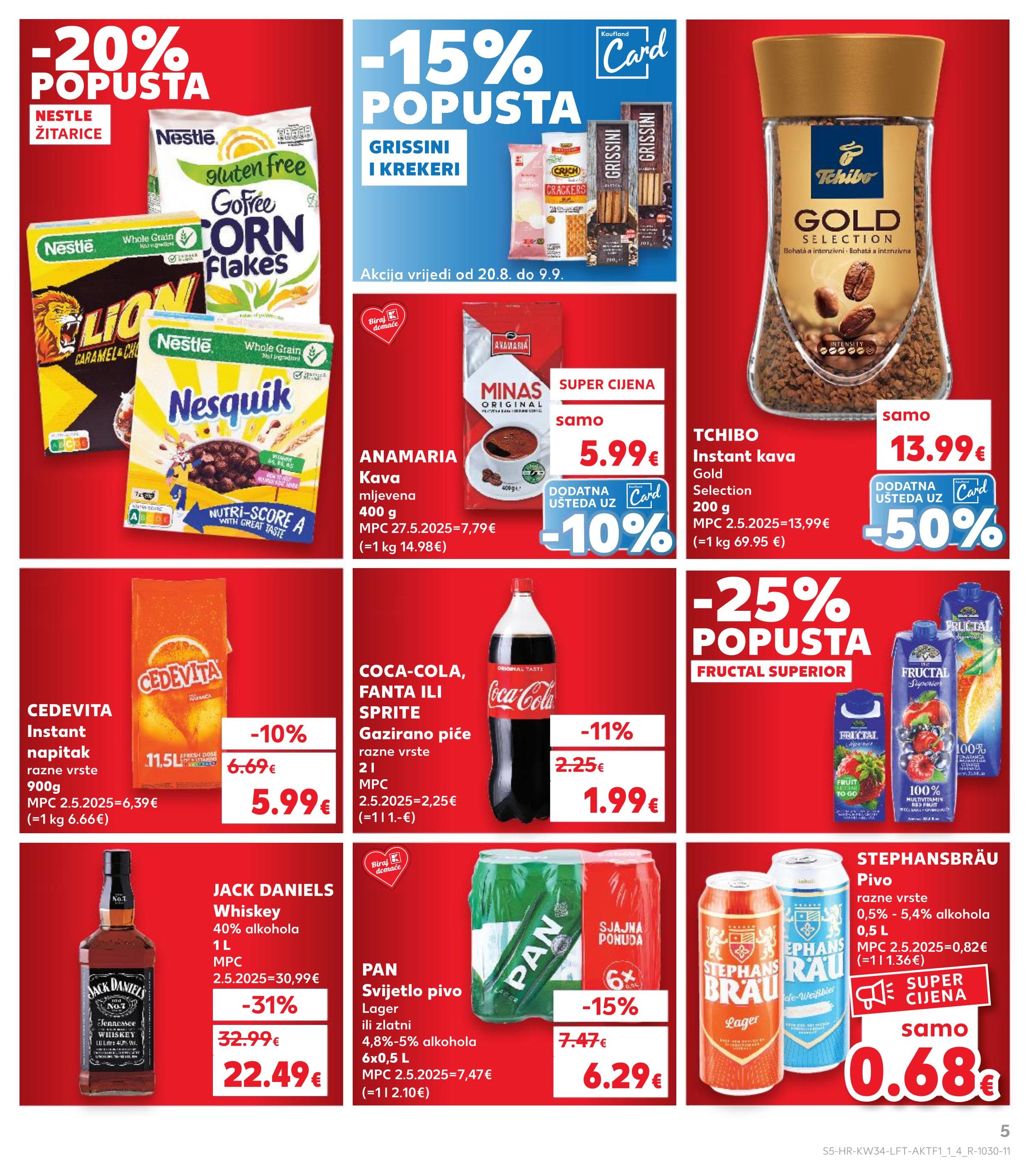 Page from catalog: Akcijska ponuda