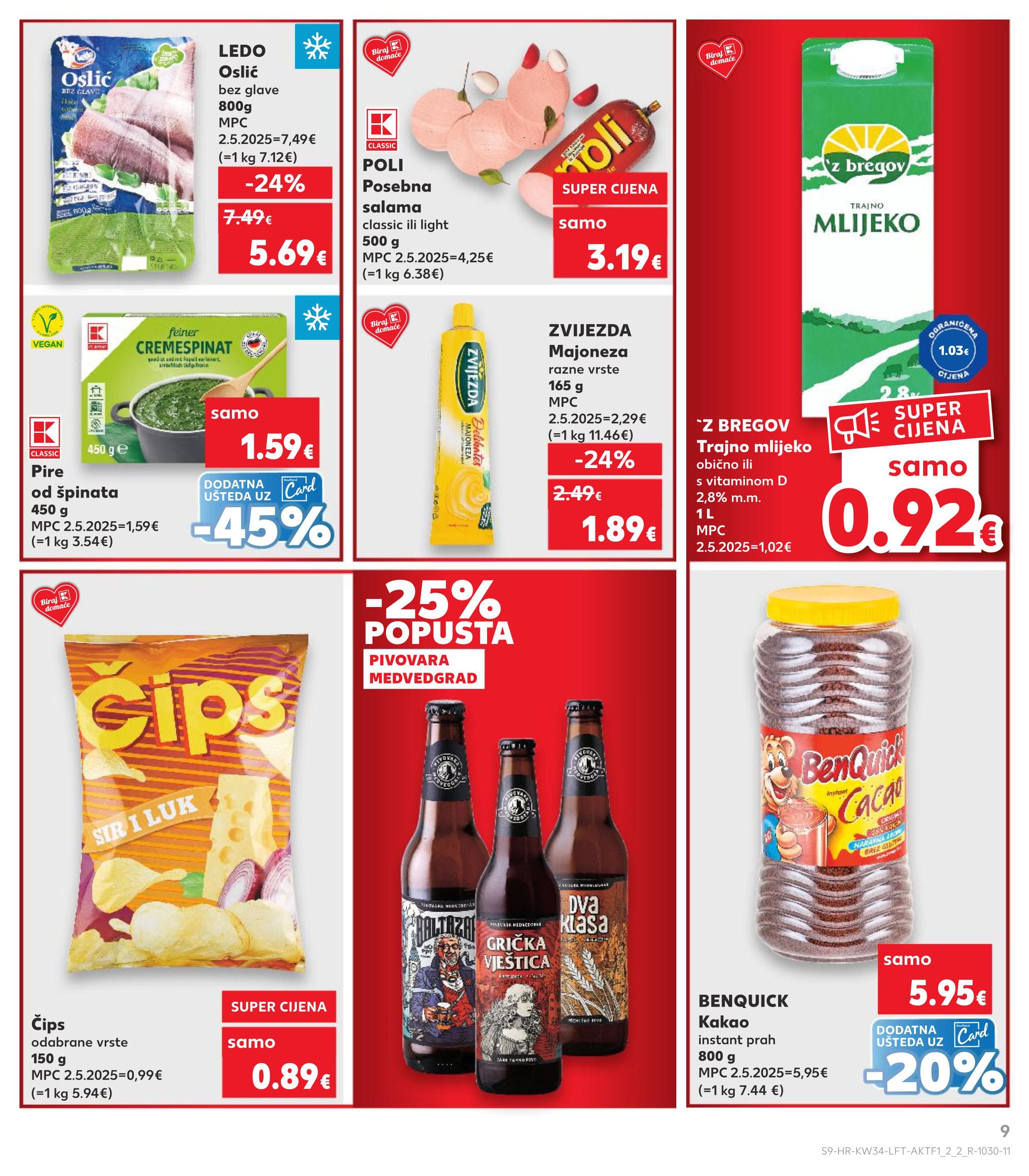 Page from catalog: Akcijska ponuda