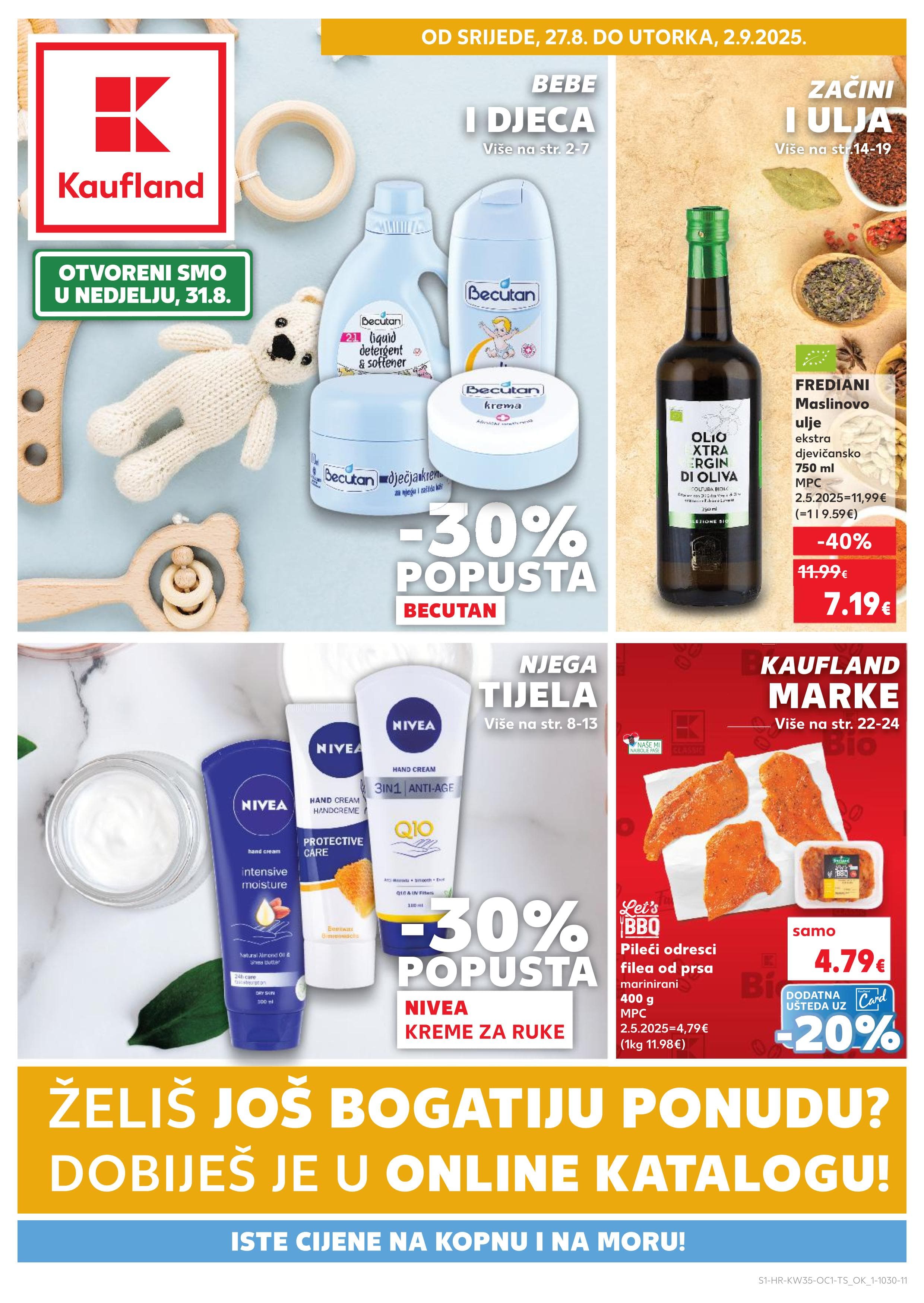 Page from catalog: Akcijska ponuda