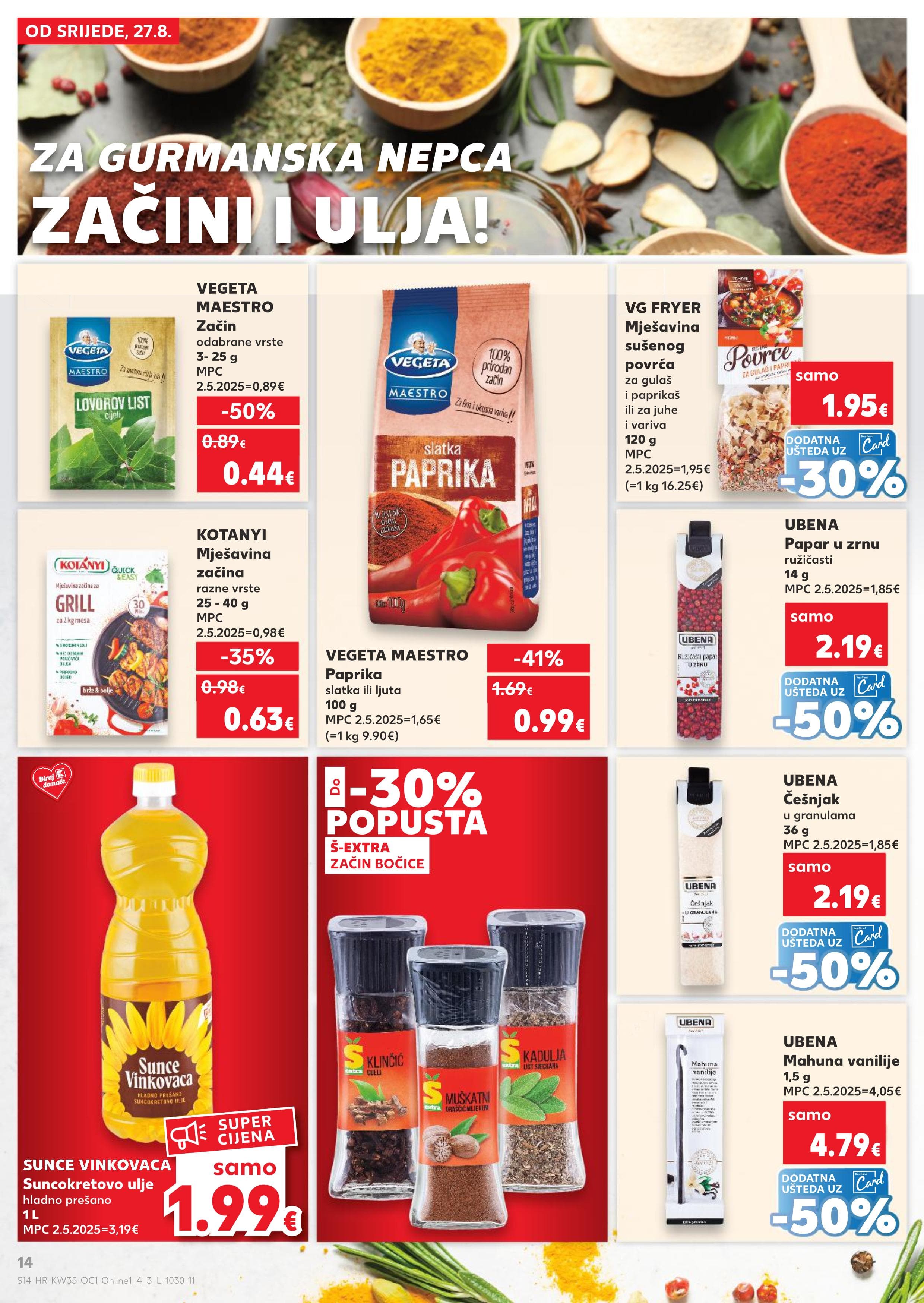 Page from catalog: Akcijska ponuda