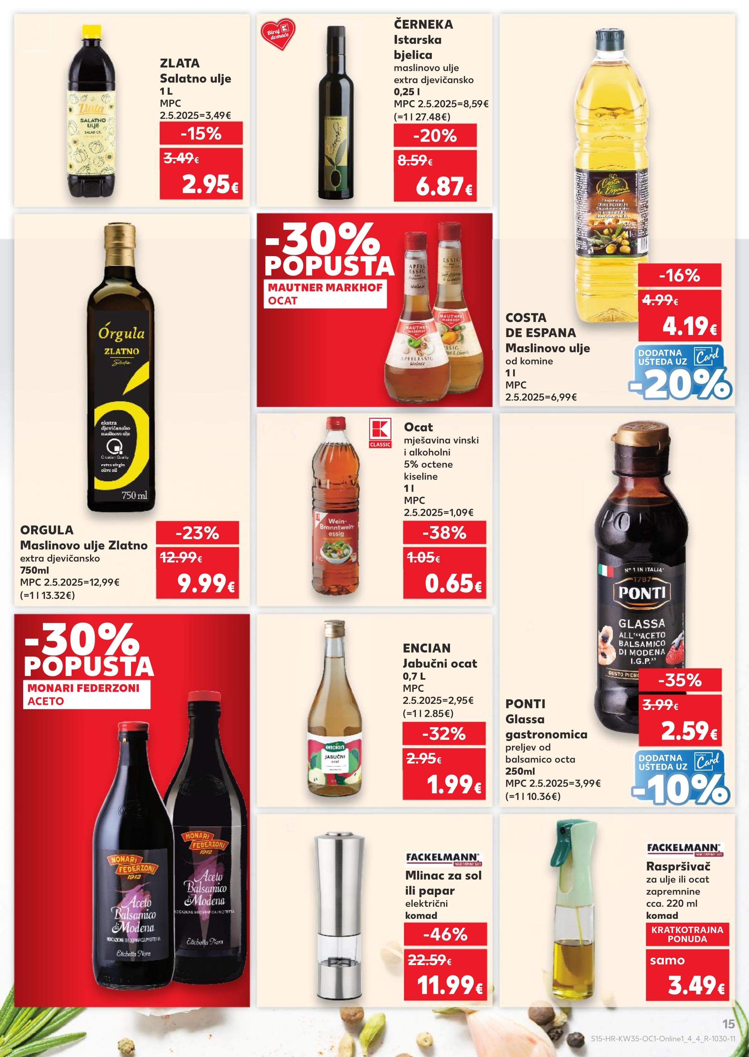 Page from catalog: Akcijska ponuda