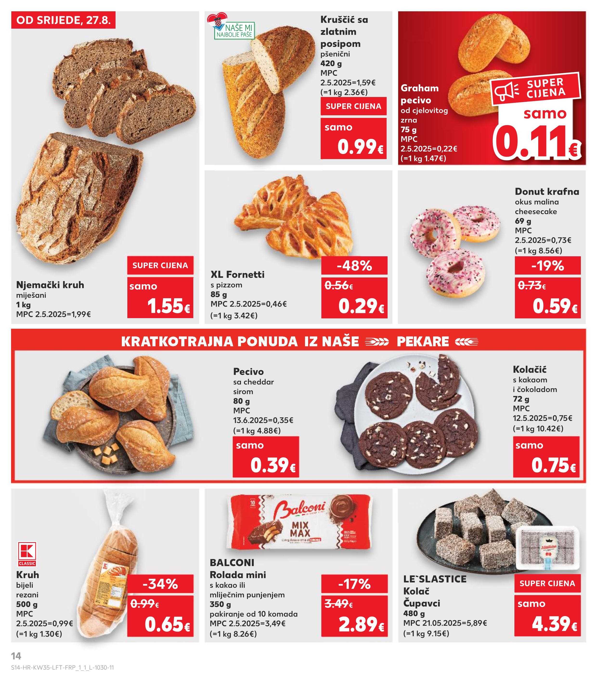 Page from catalog: Akcijska ponuda
