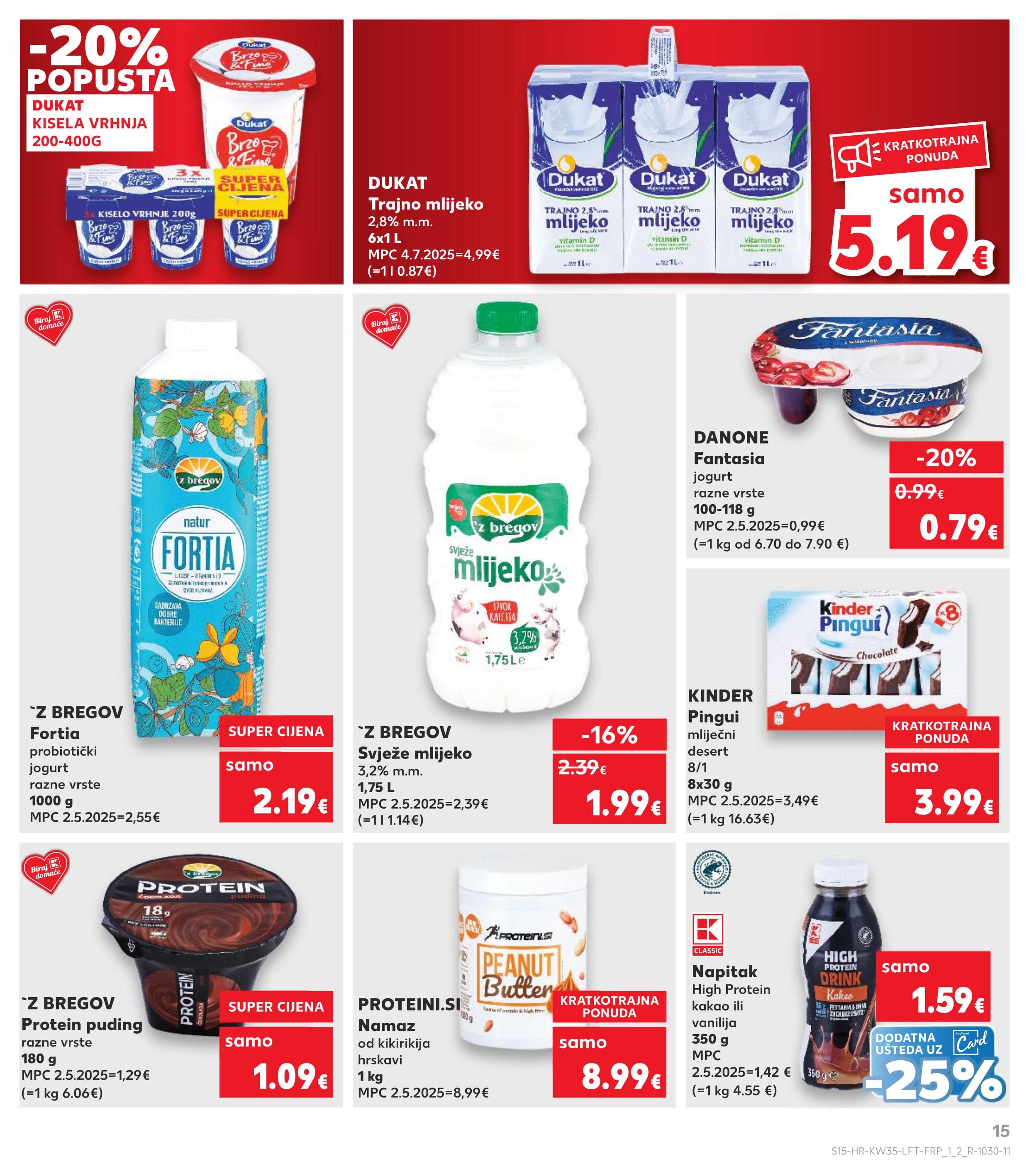 Page from catalog: Akcijska ponuda