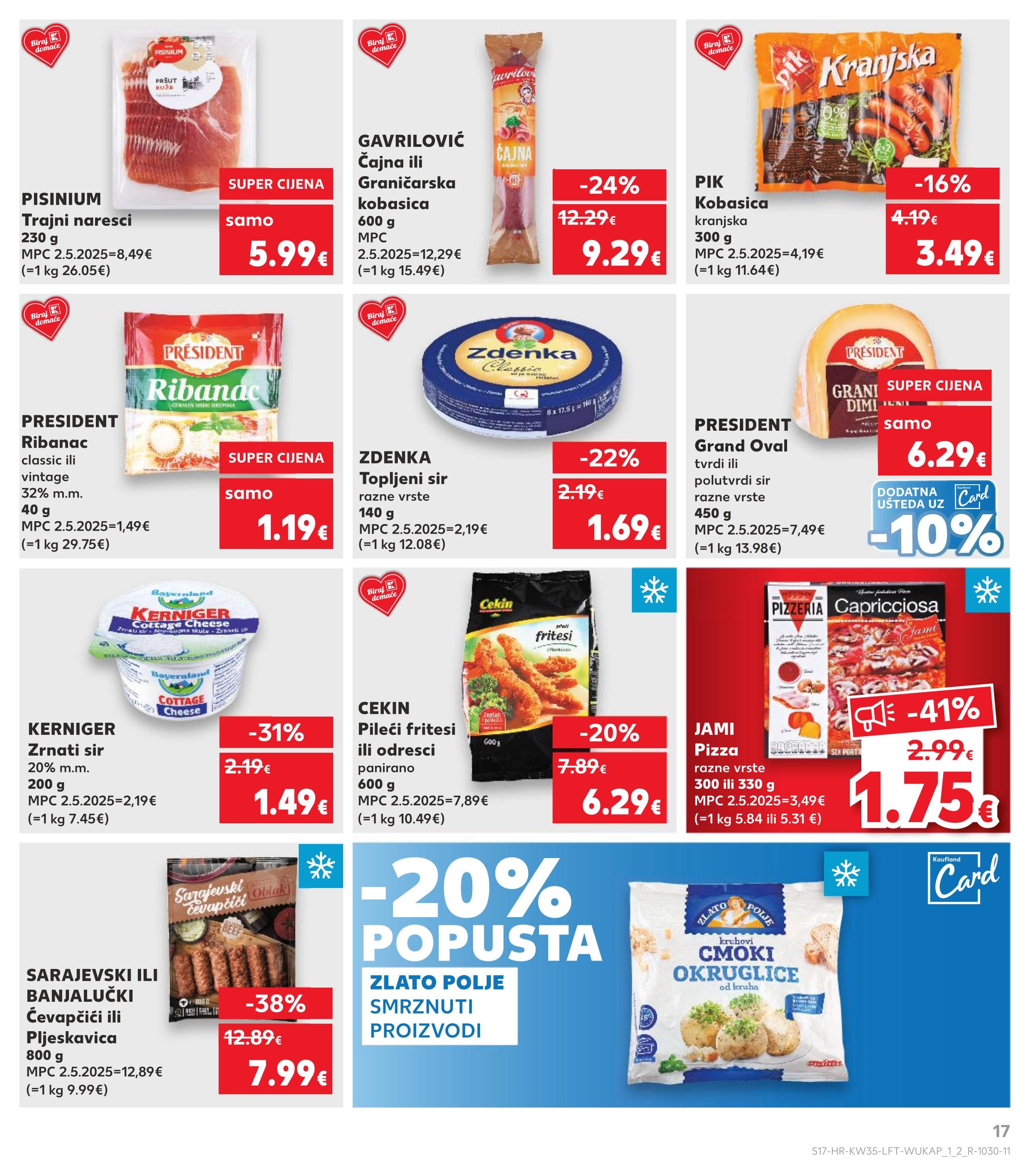 Page from catalog: Akcijska ponuda