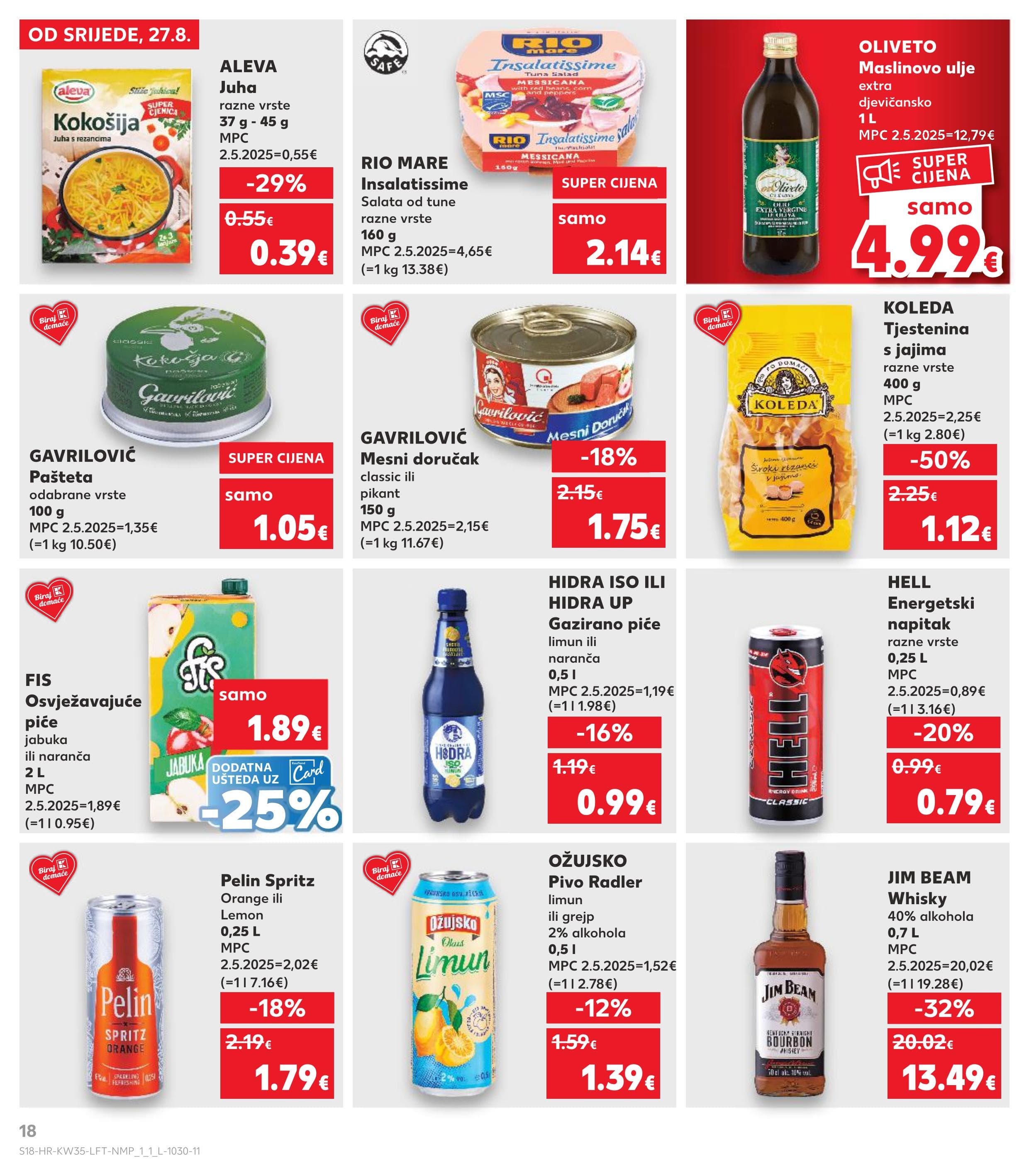 Page from catalog: Akcijska ponuda