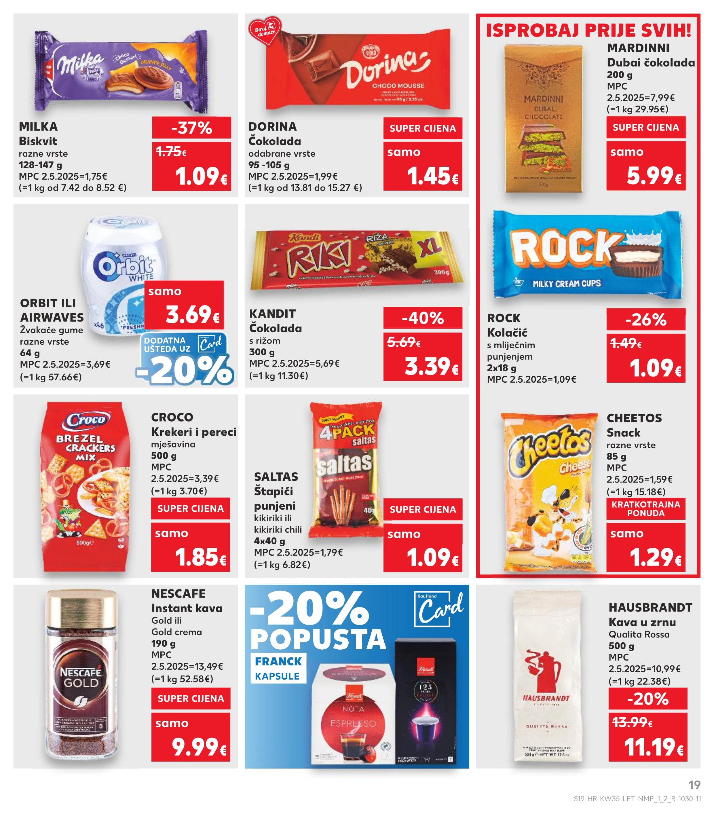 Page from catalog: Akcijska ponuda