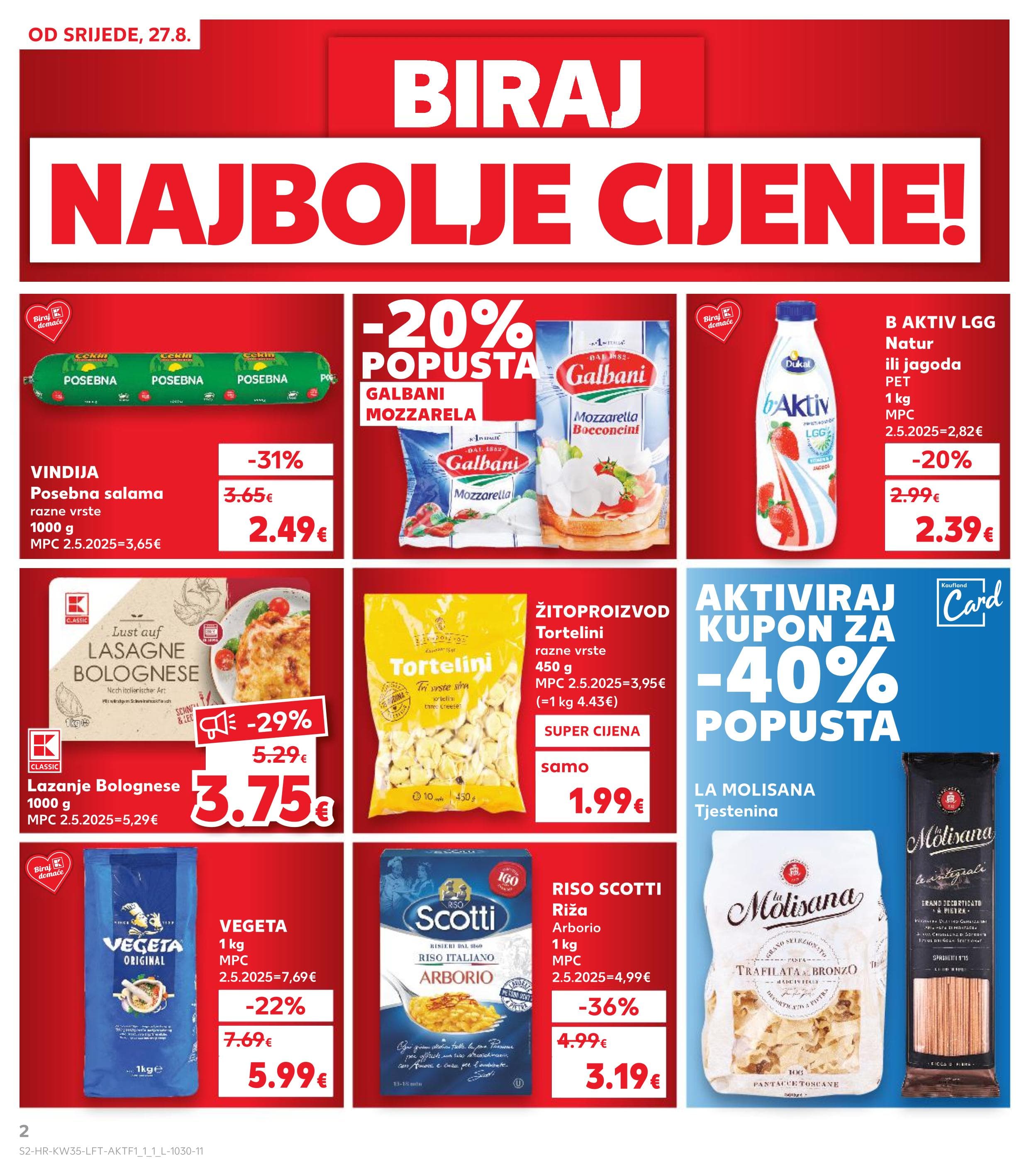 Page from catalog: Akcijska ponuda
