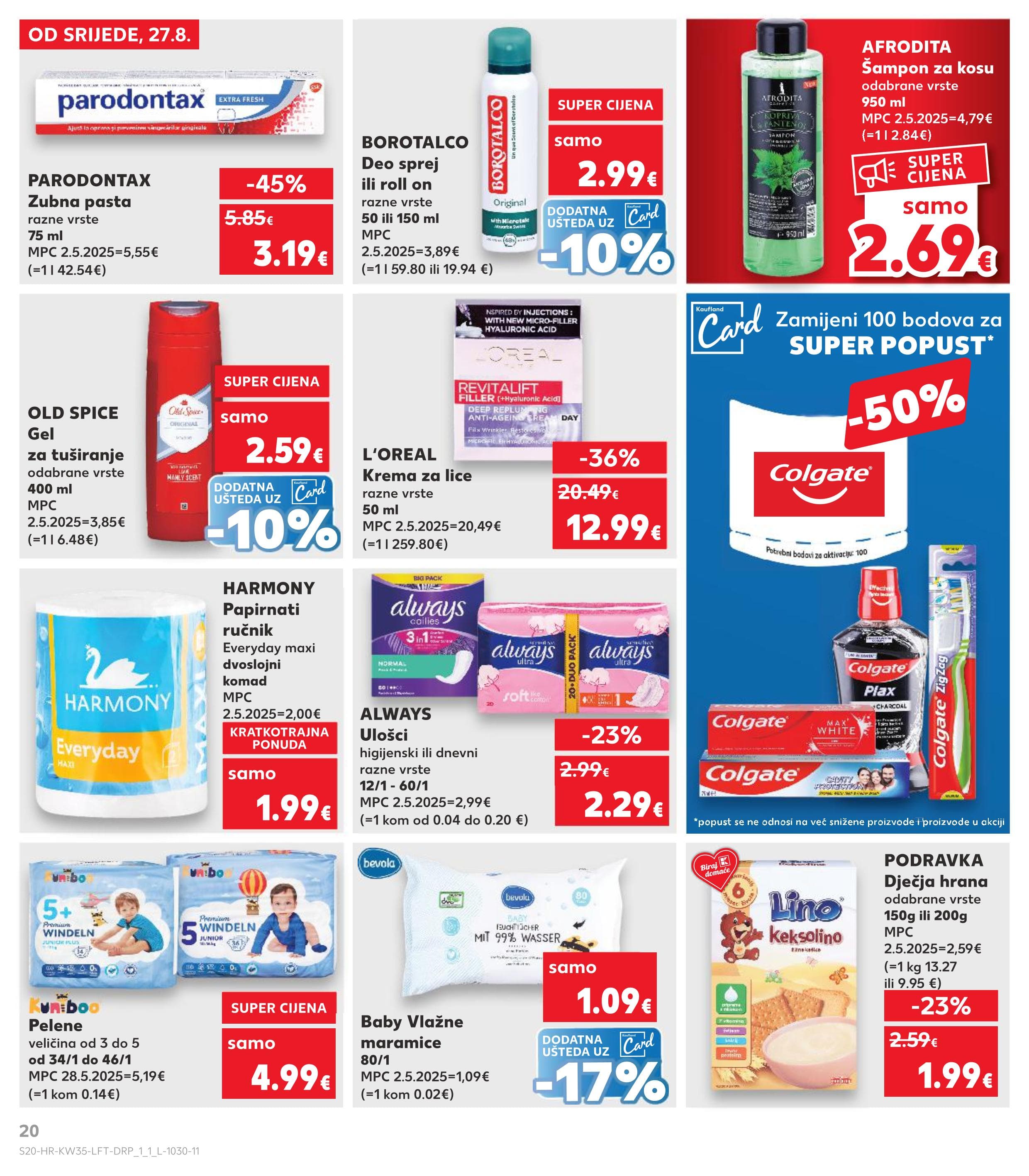 Page from catalog: Akcijska ponuda