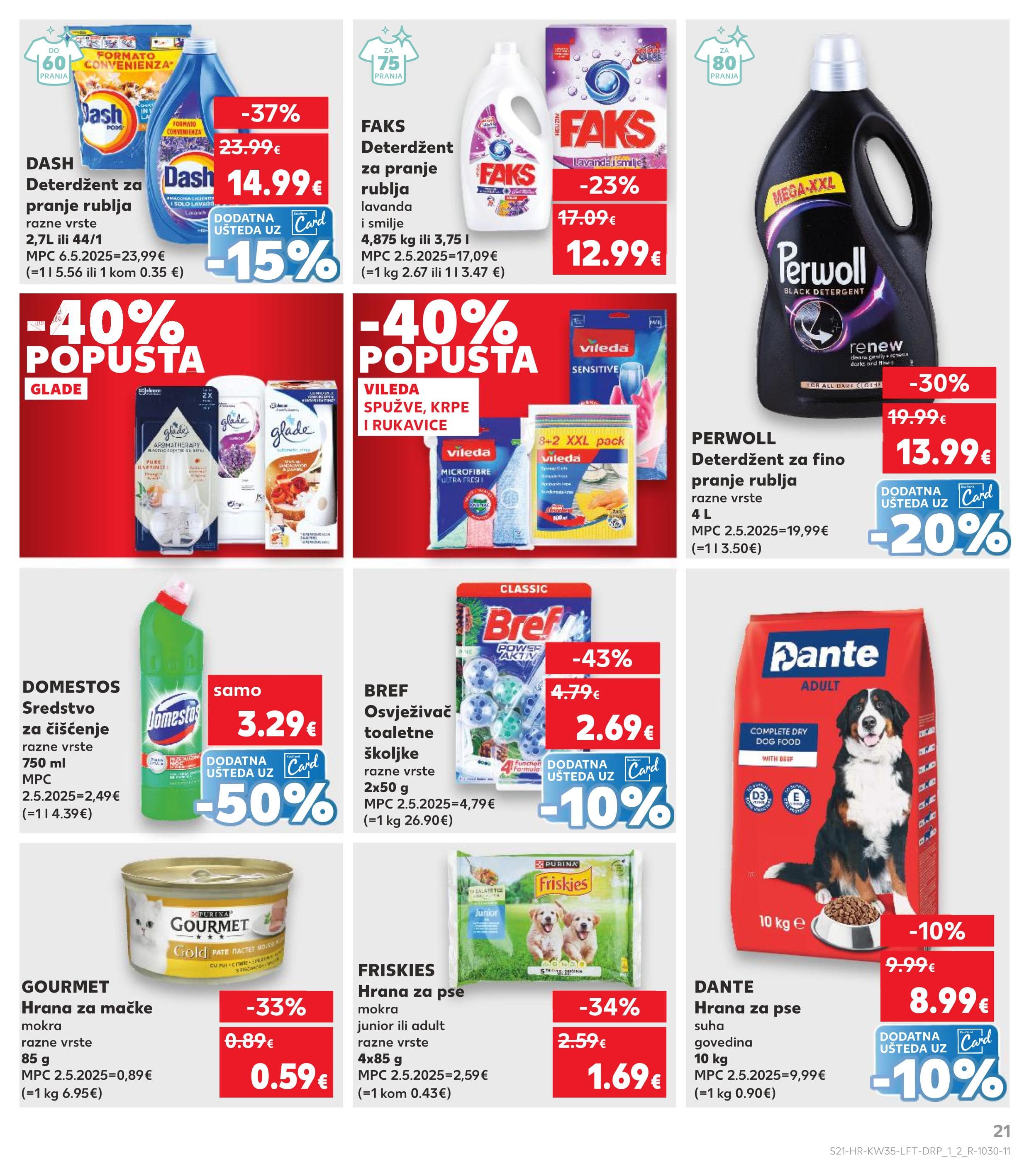 Page from catalog: Akcijska ponuda