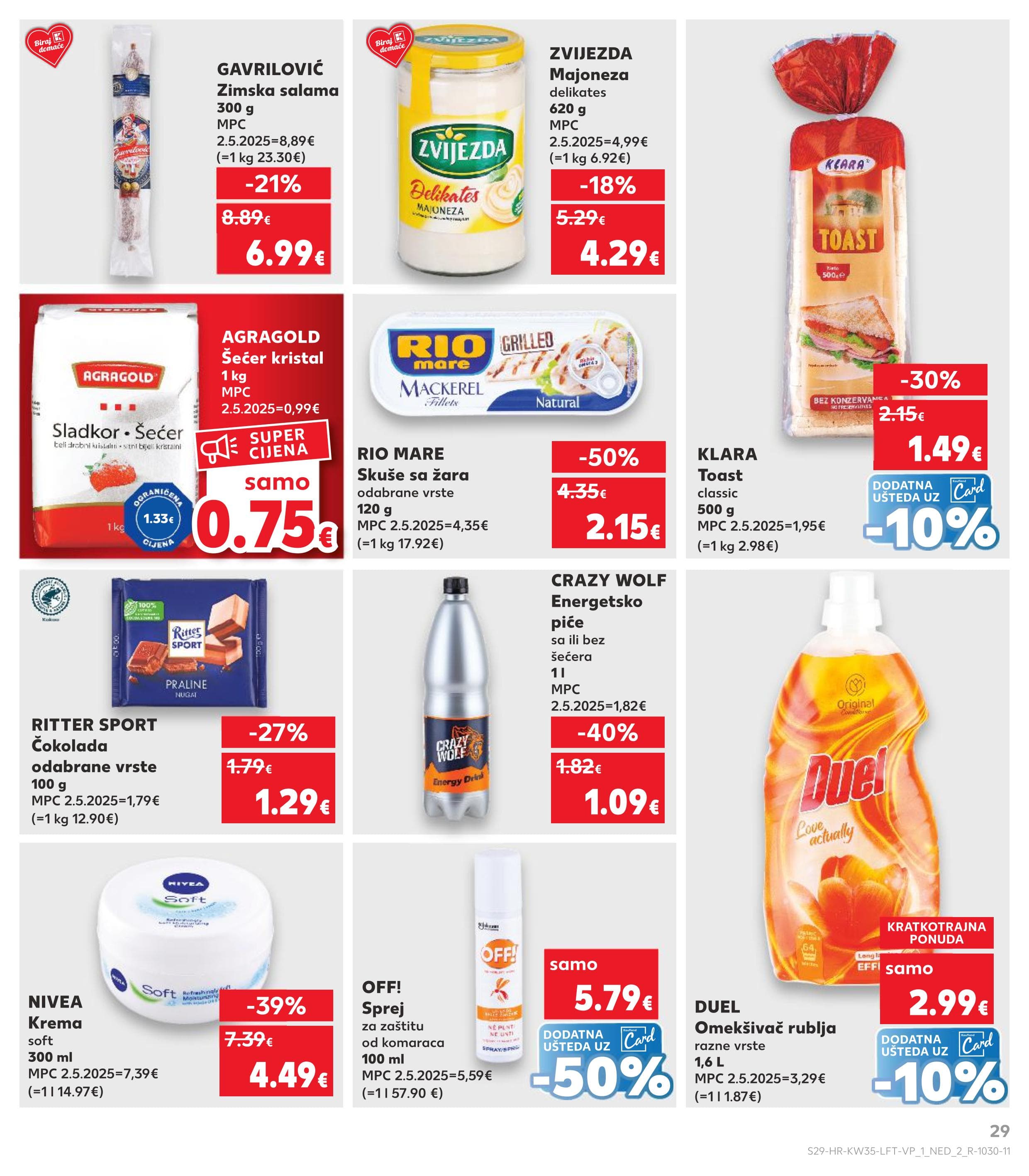 Page from catalog: Akcijska ponuda