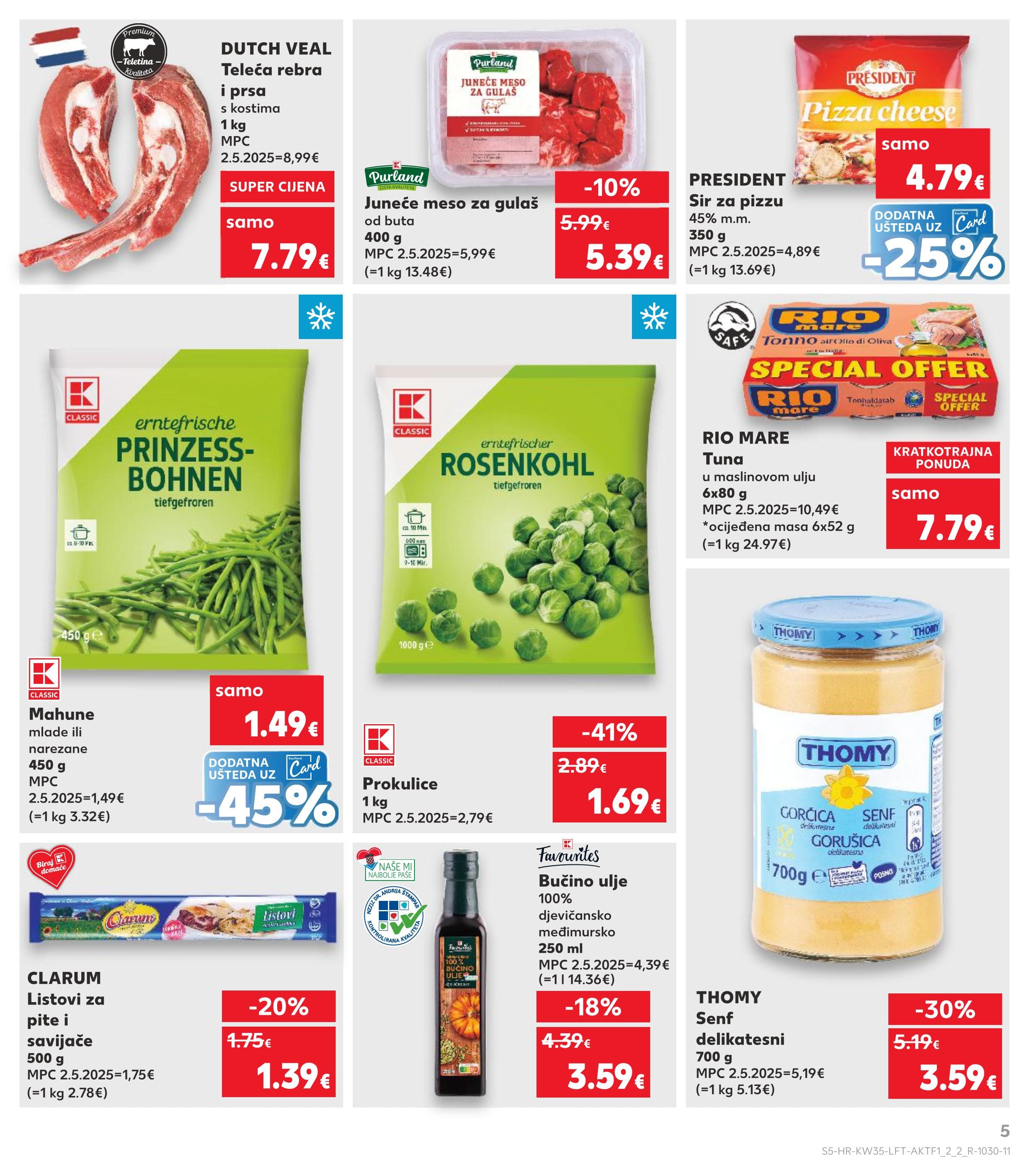 Page from catalog: Akcijska ponuda
