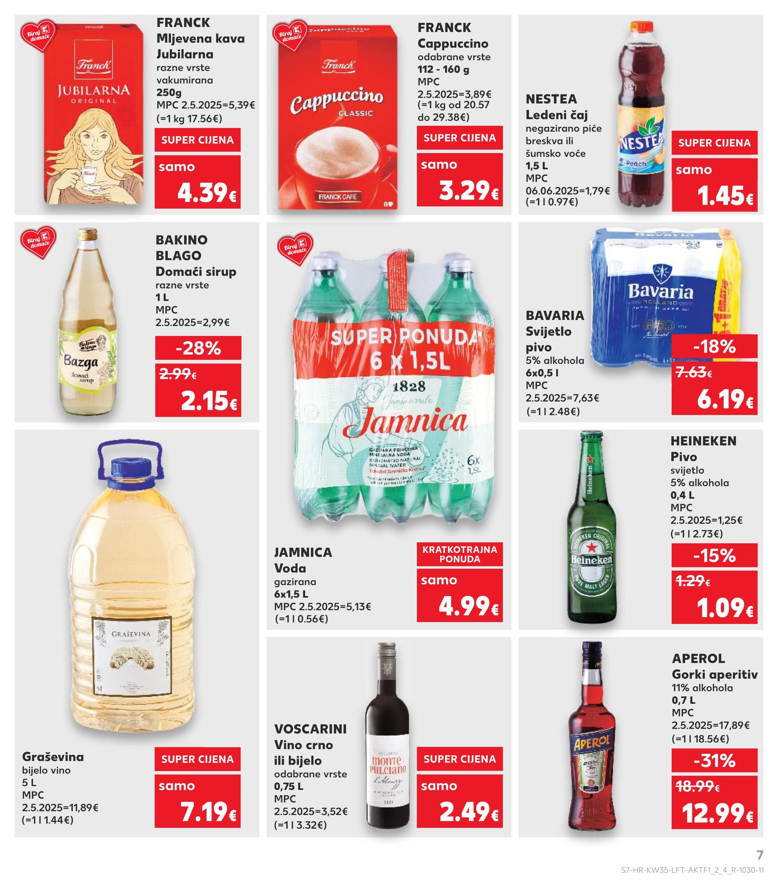 Page from catalog: Akcijska ponuda