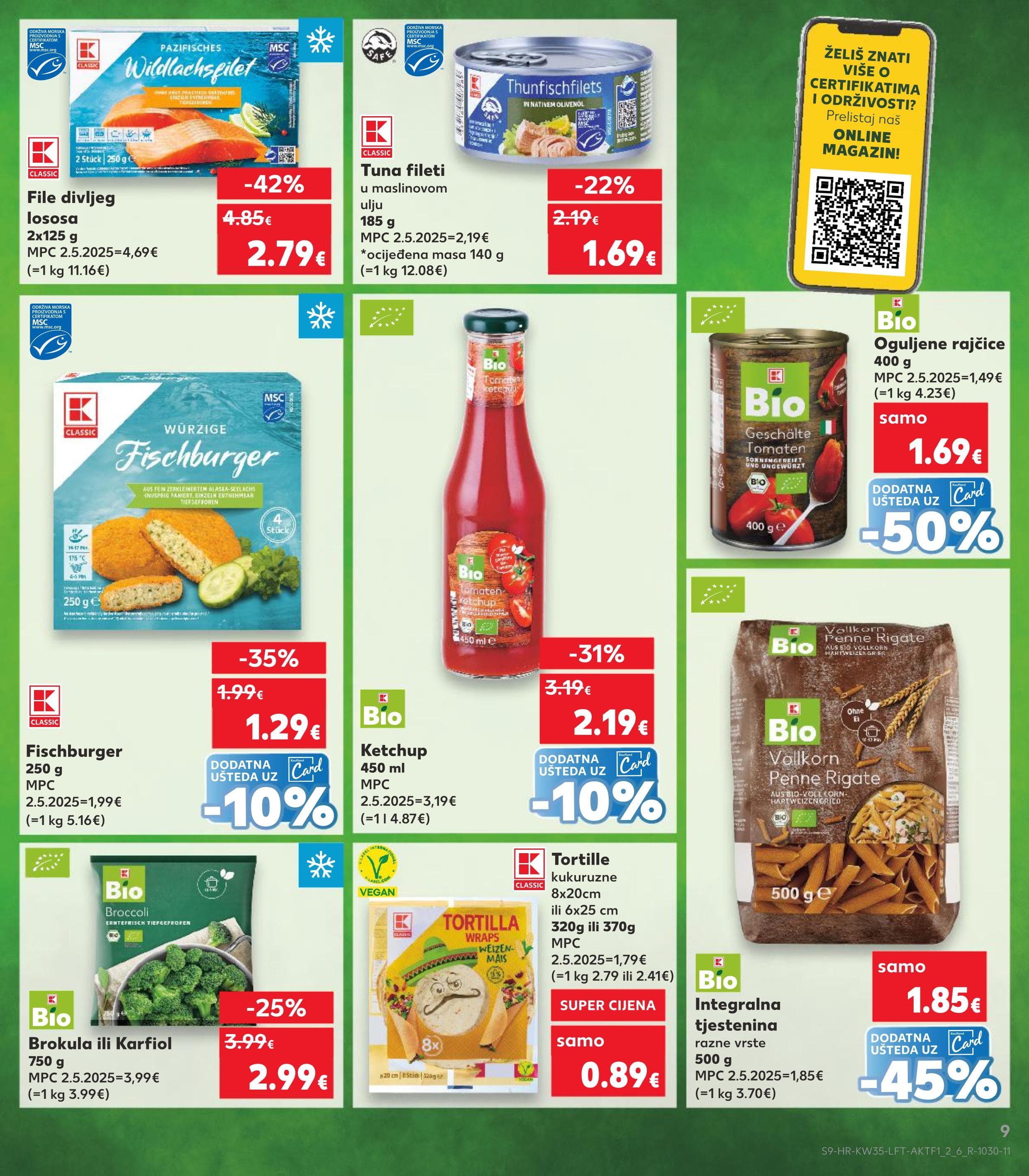 Page from catalog: Akcijska ponuda