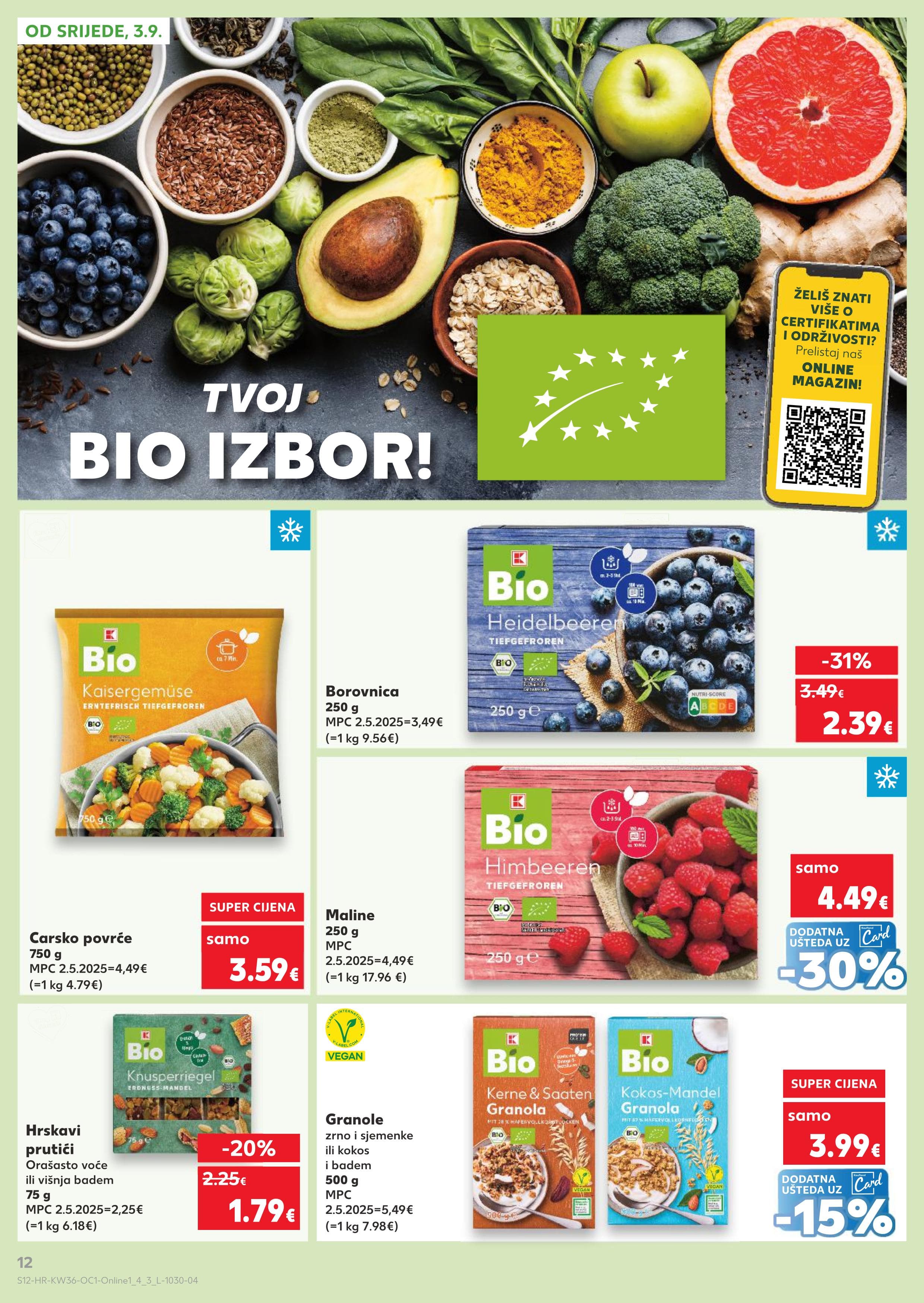 Page from catalog: Akcijska ponuda