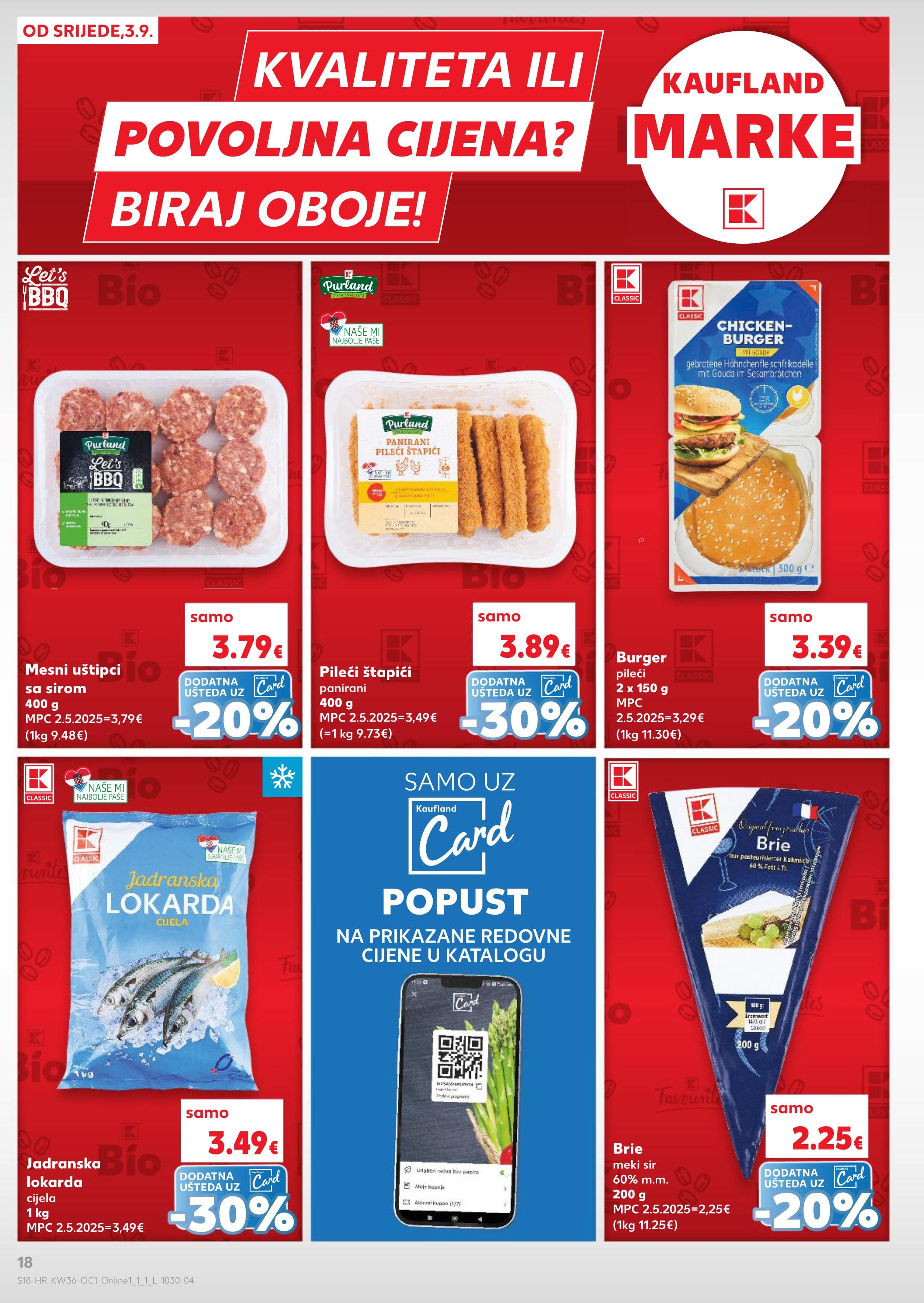 Page from catalog: Akcijska ponuda