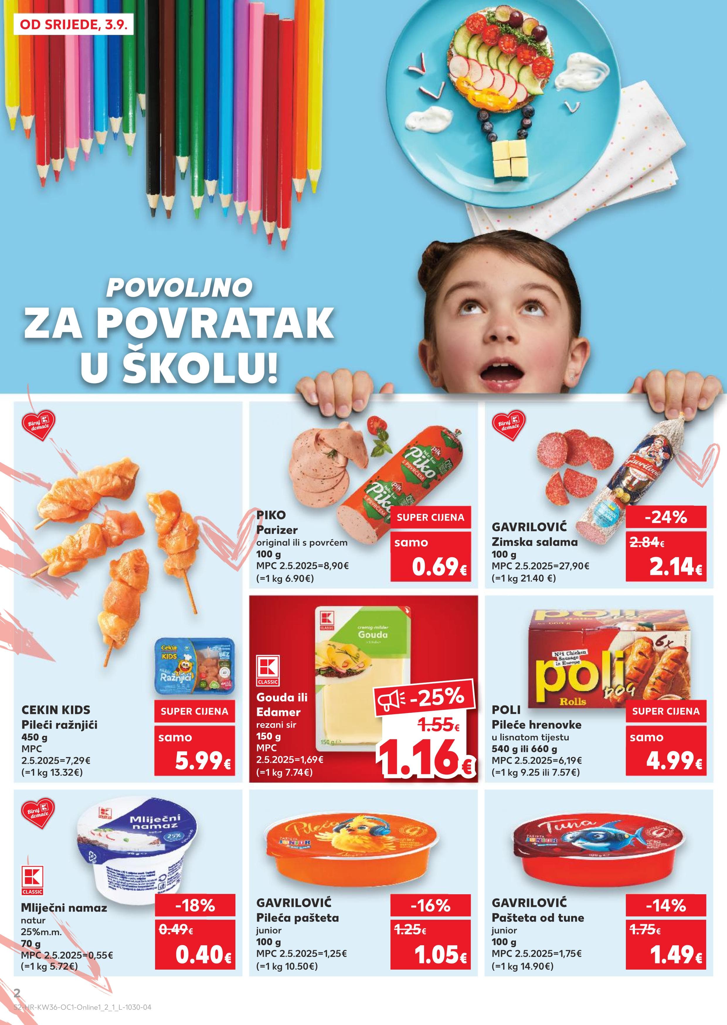 Page from catalog: Akcijska ponuda