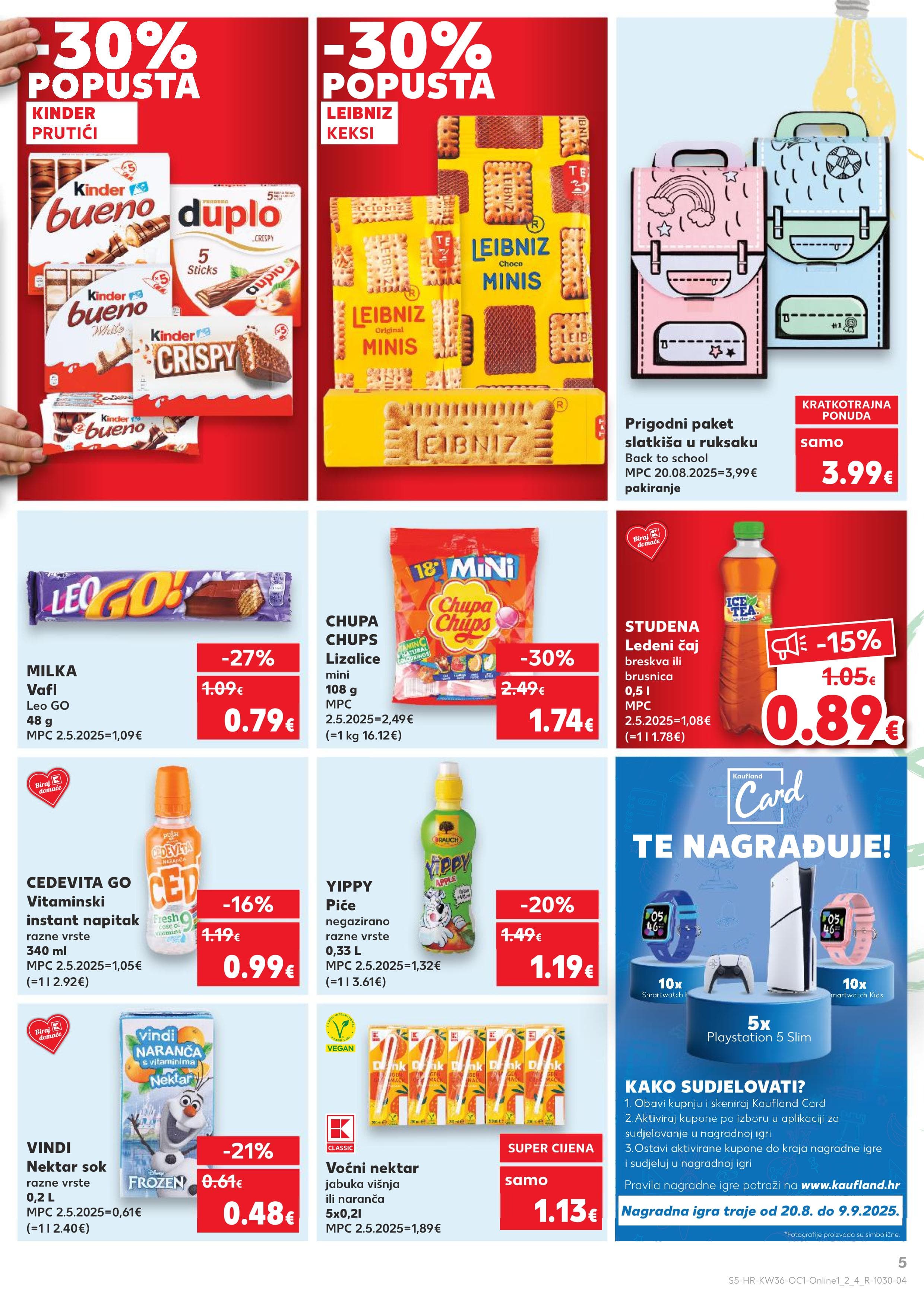 Page from catalog: Akcijska ponuda