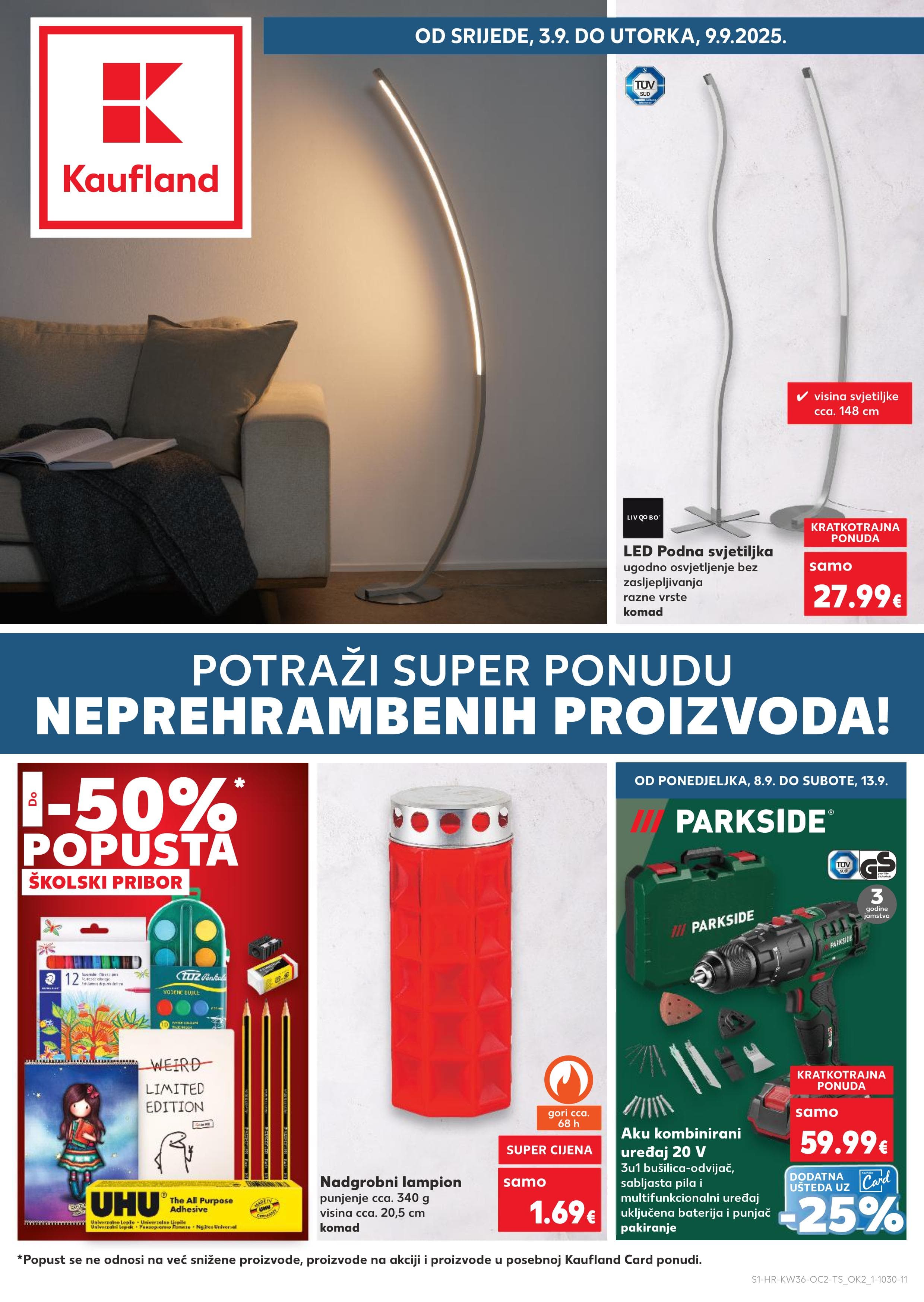Page from catalog: Neprehrambeni proizvodi