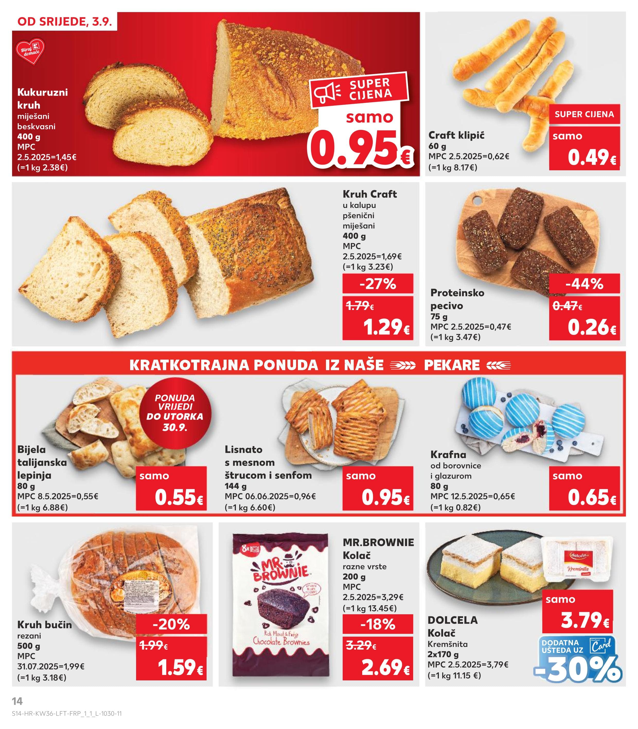 Page from catalog: Akcijska ponuda