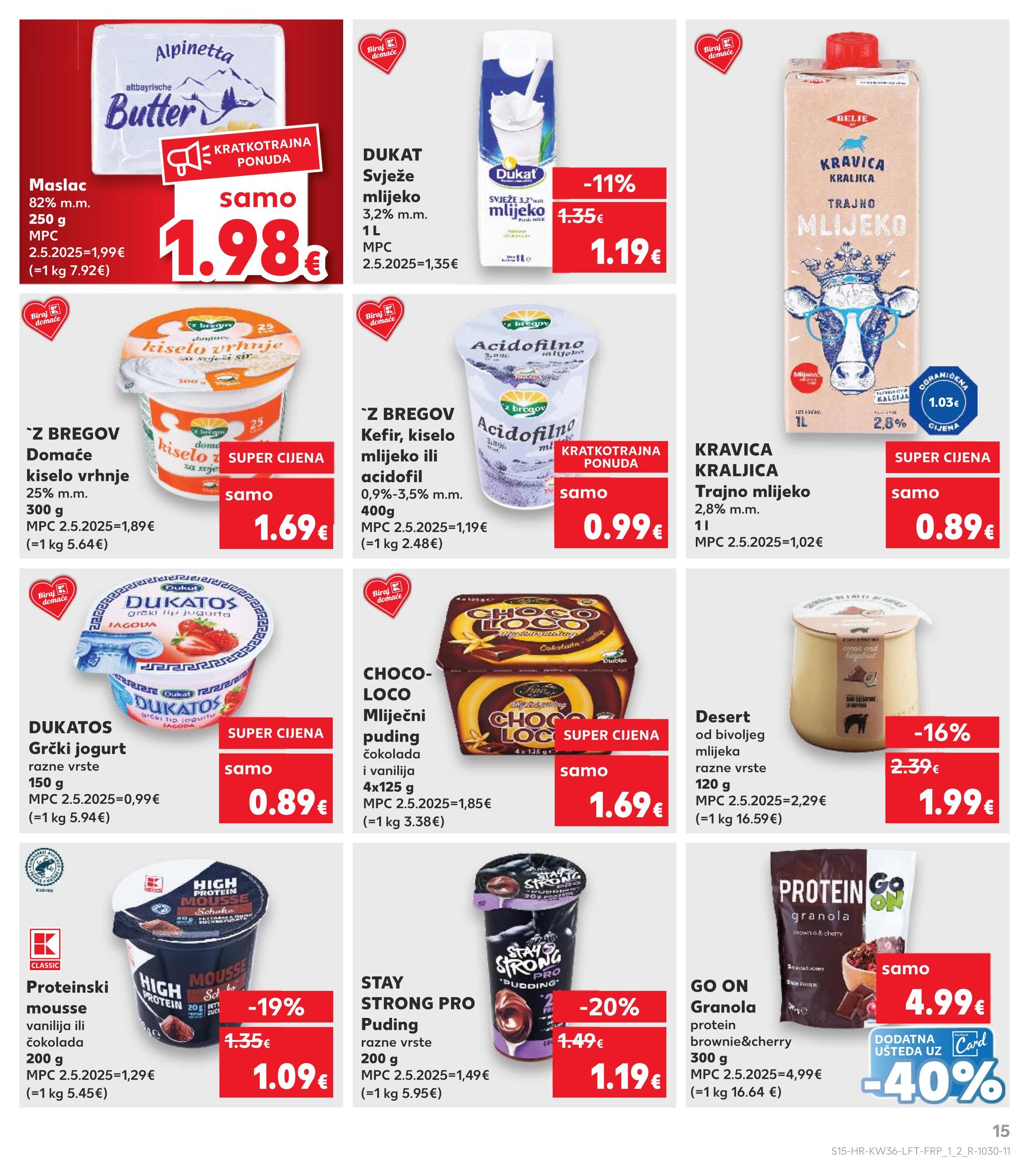 Page from catalog: Akcijska ponuda