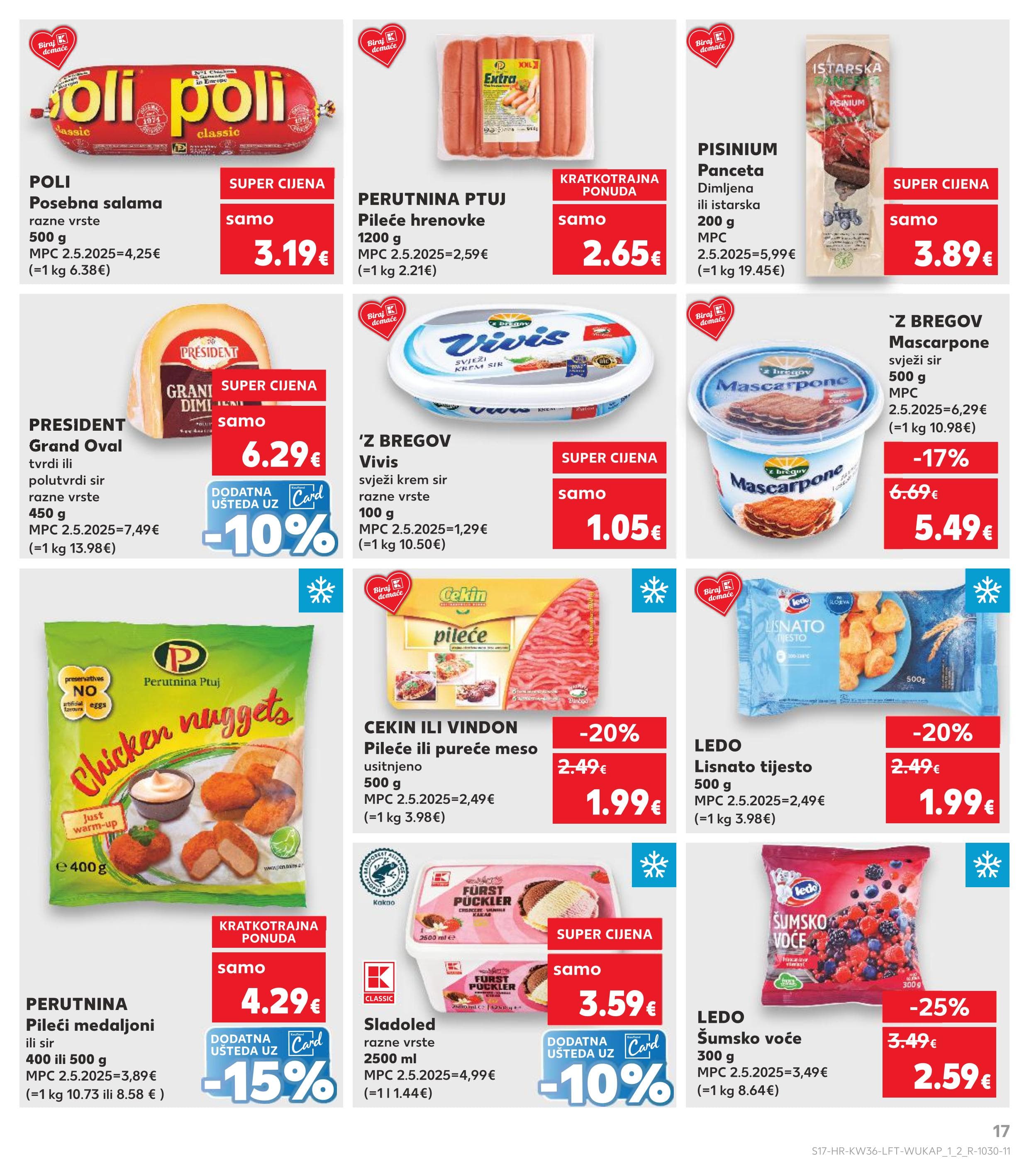 Page from catalog: Akcijska ponuda