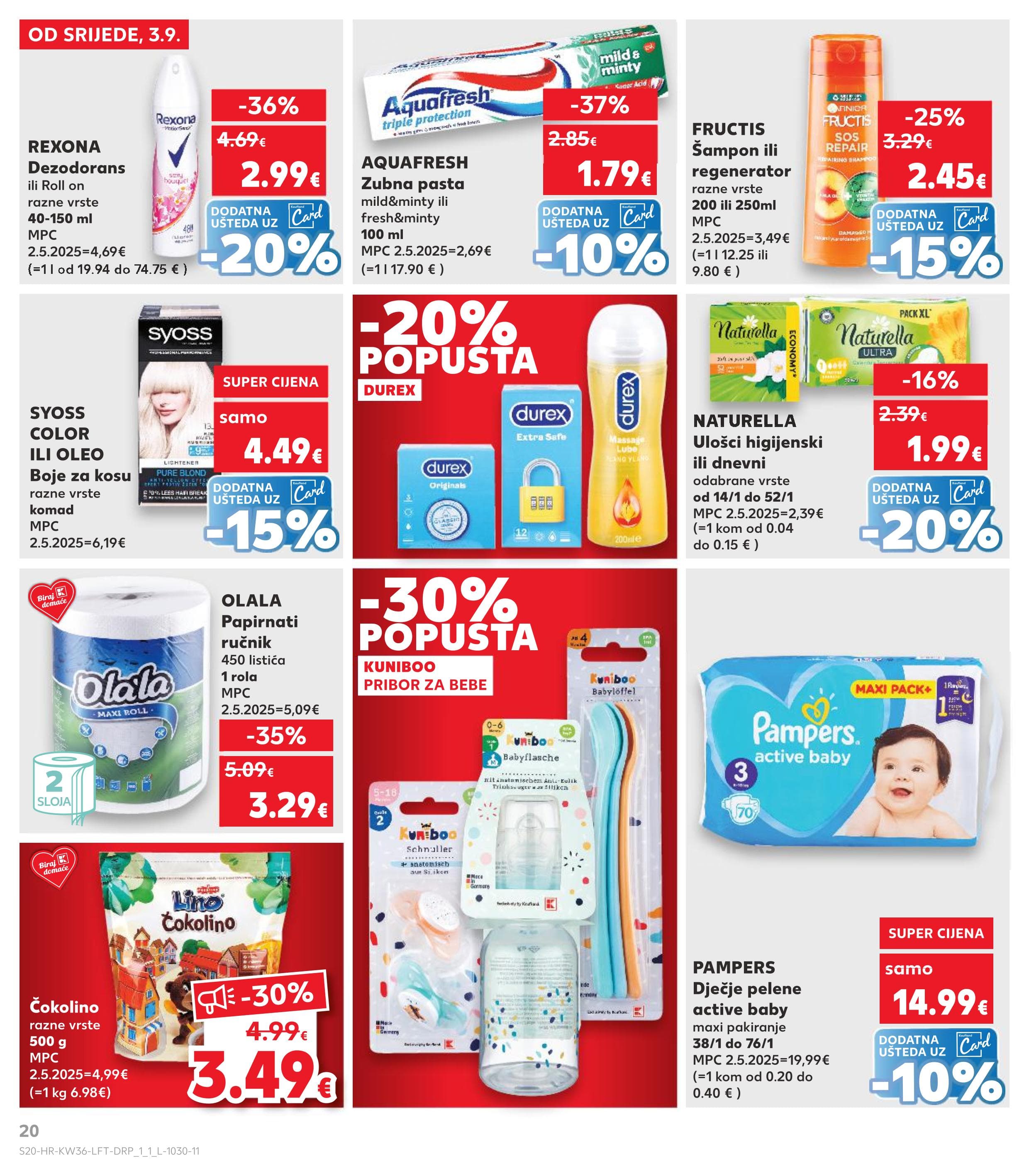 Page from catalog: Akcijska ponuda