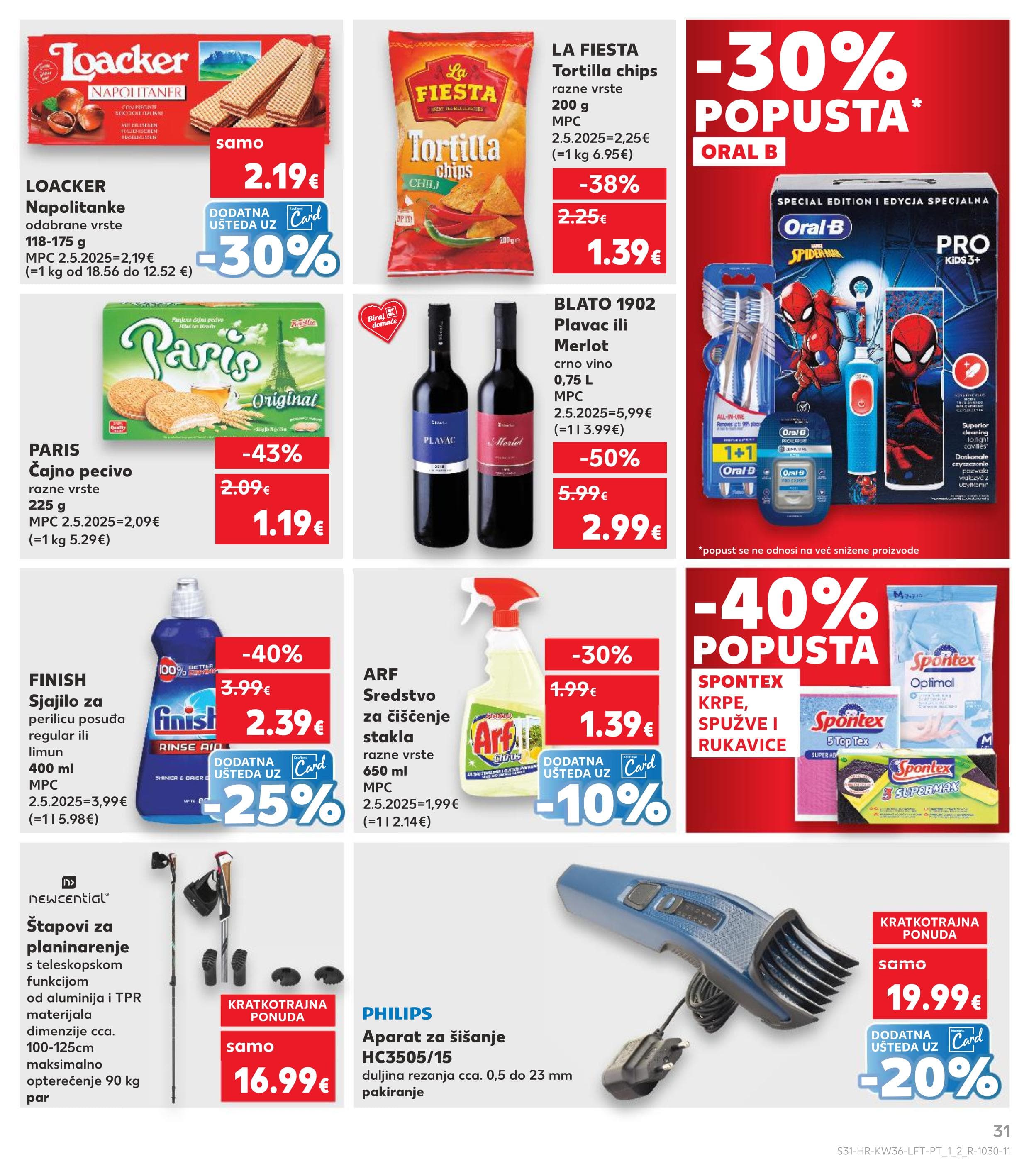 Page from catalog: Akcijska ponuda