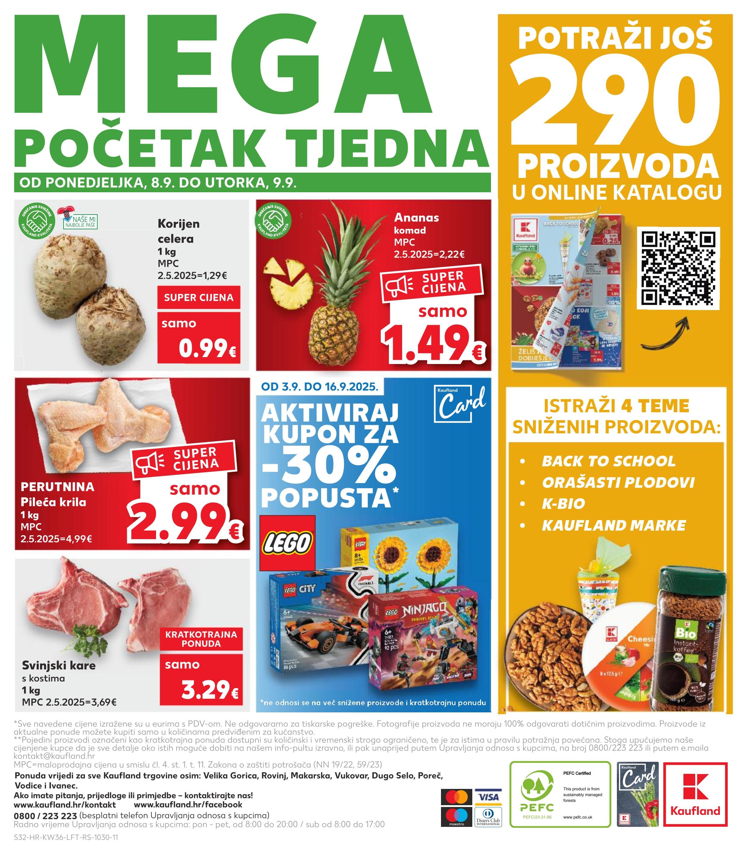 Page from catalog: Akcijska ponuda