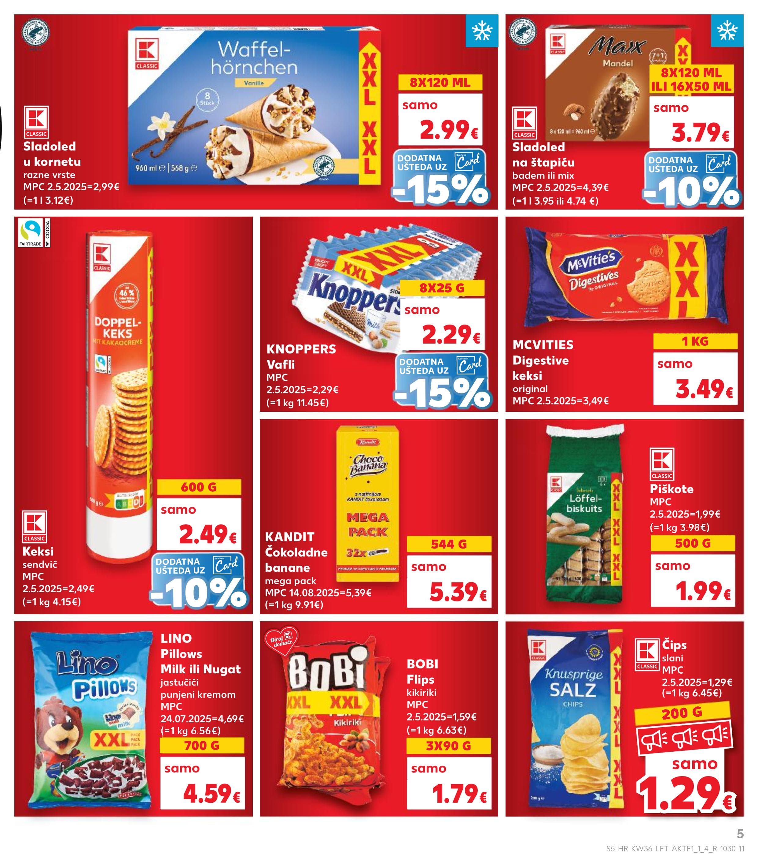Page from catalog: Akcijska ponuda