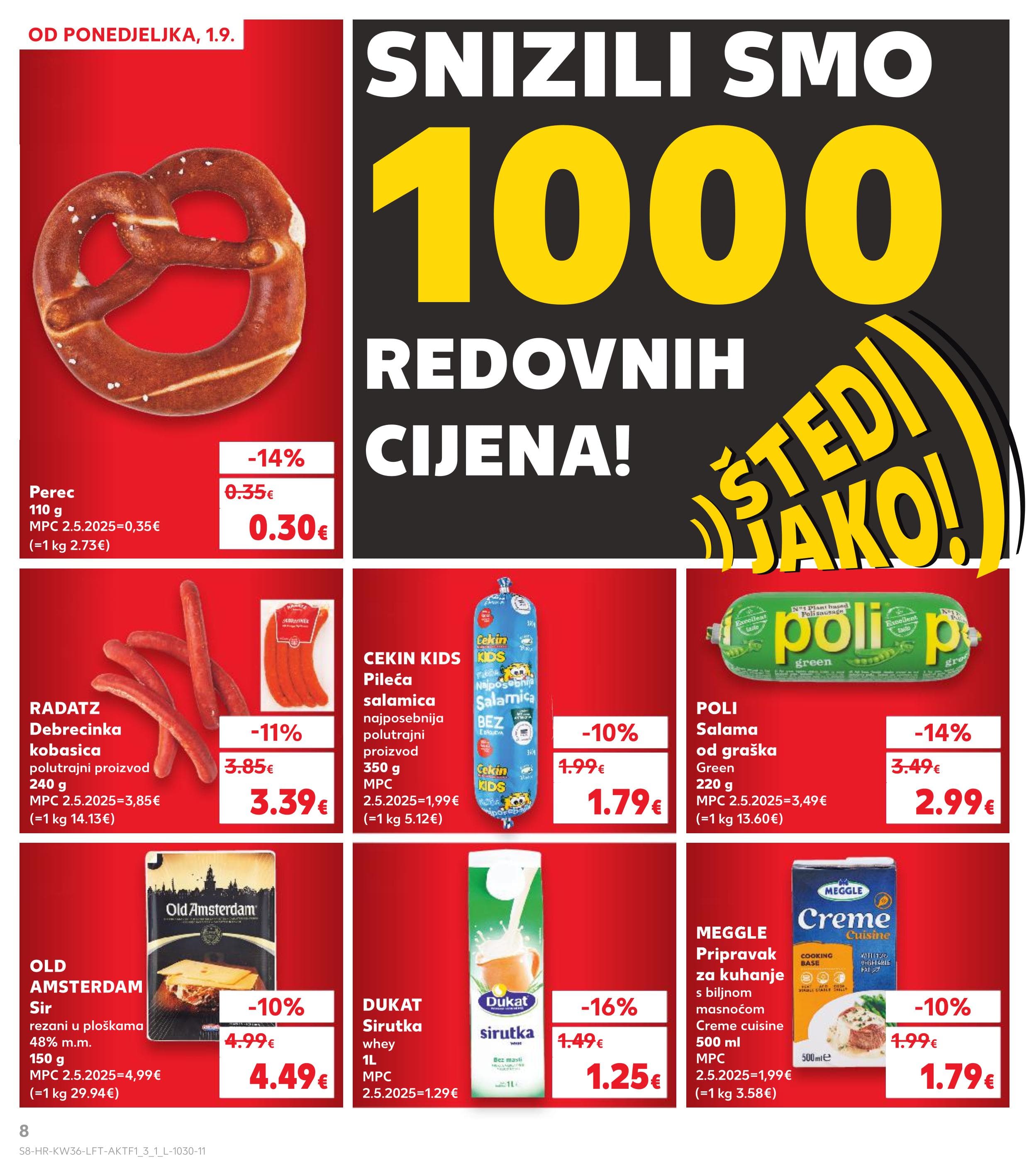 Page from catalog: Akcijska ponuda