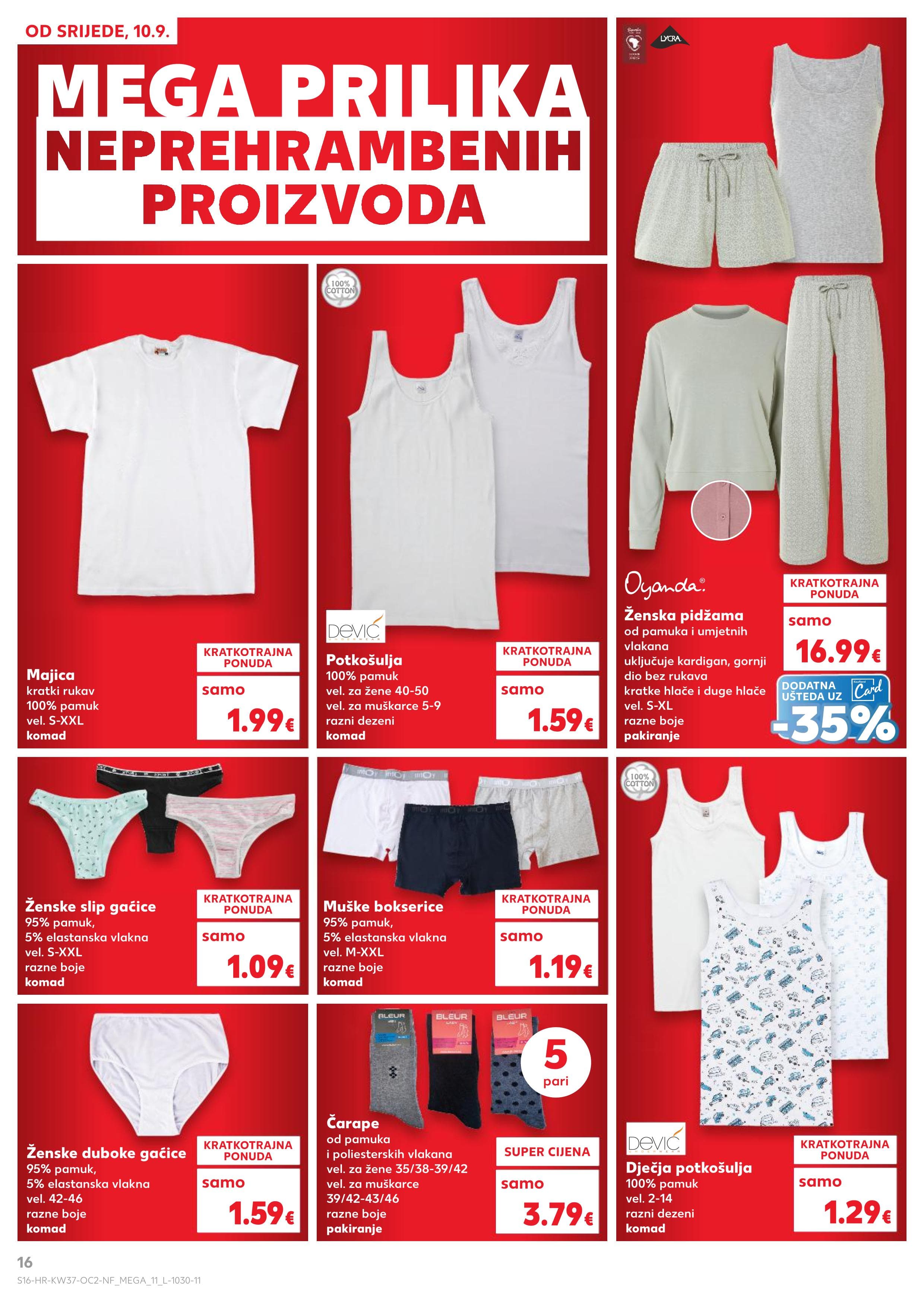 Page from catalog: Neprehrambeni proizvodi