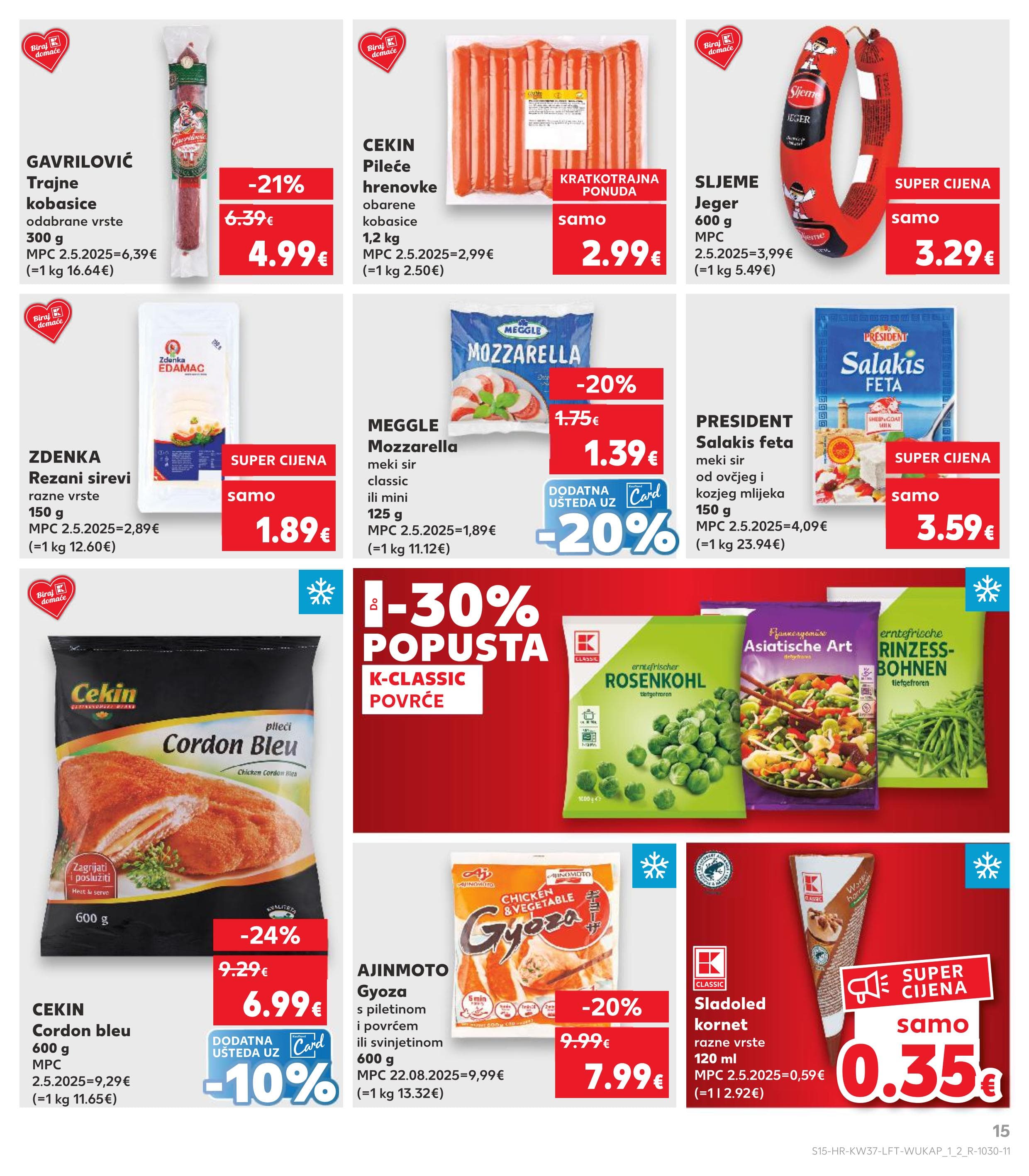 Page from catalog: Akcijska ponuda