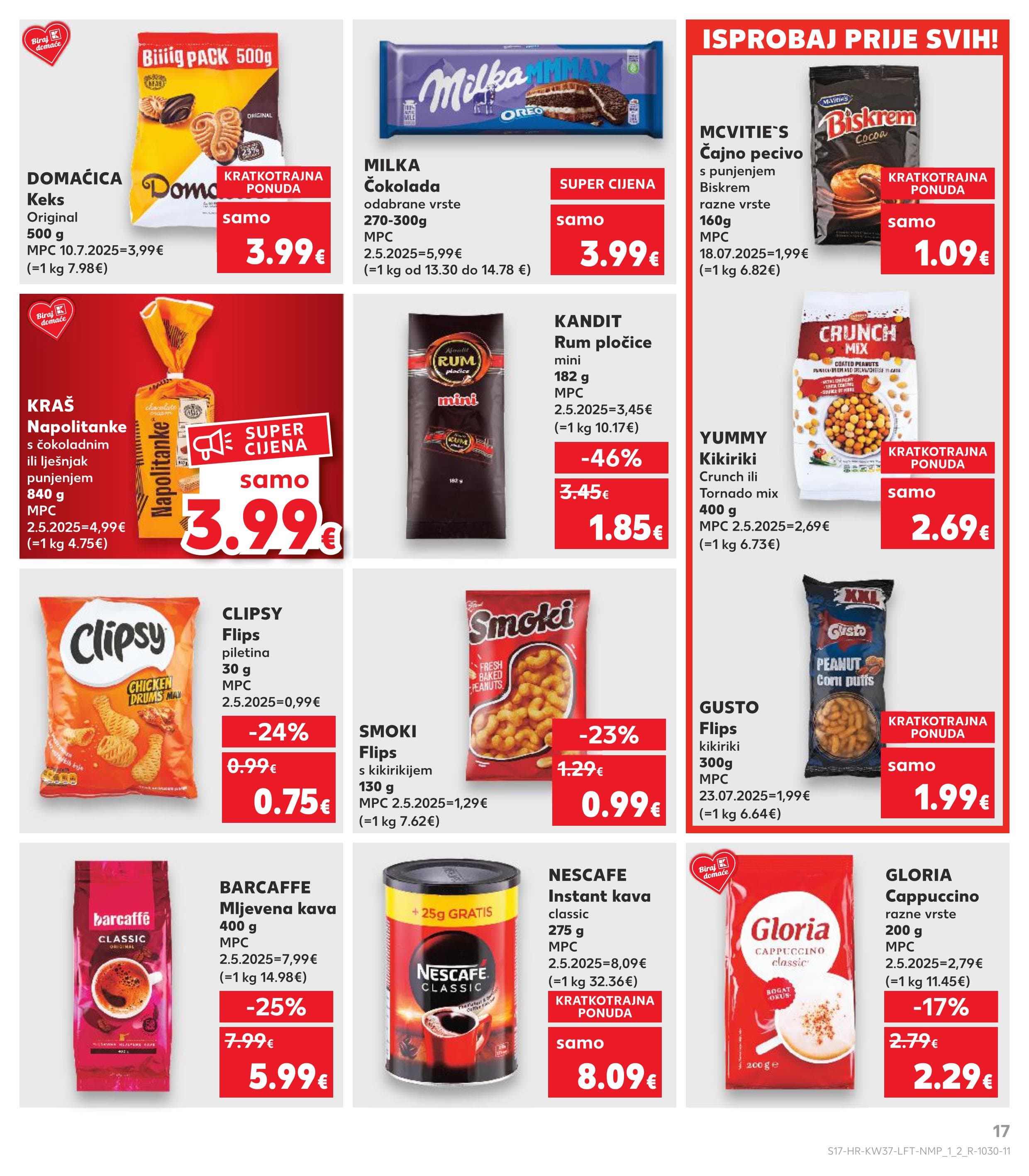 Page from catalog: Akcijska ponuda