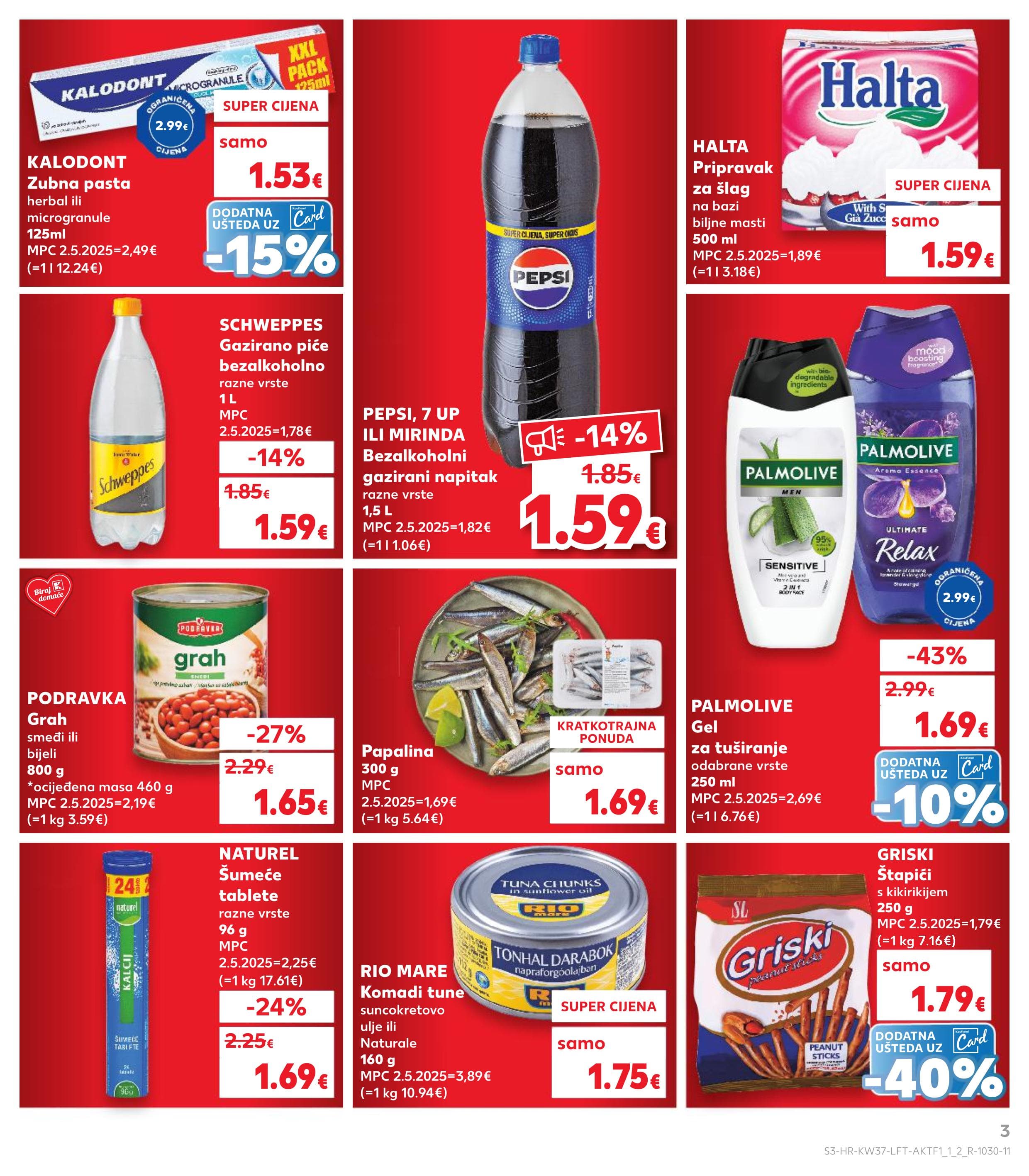 Page from catalog: Akcijska ponuda