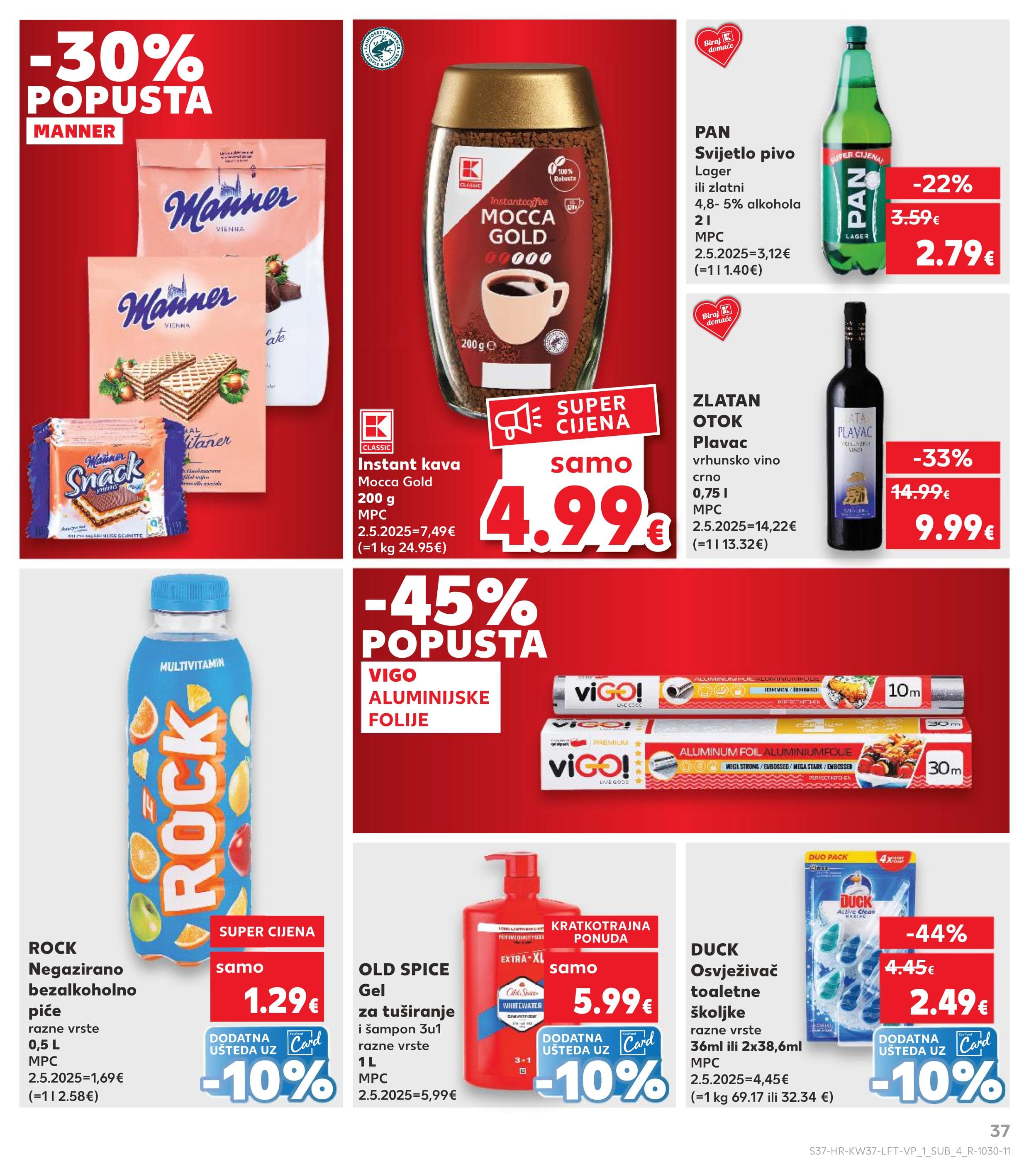 Page from catalog: Akcijska ponuda