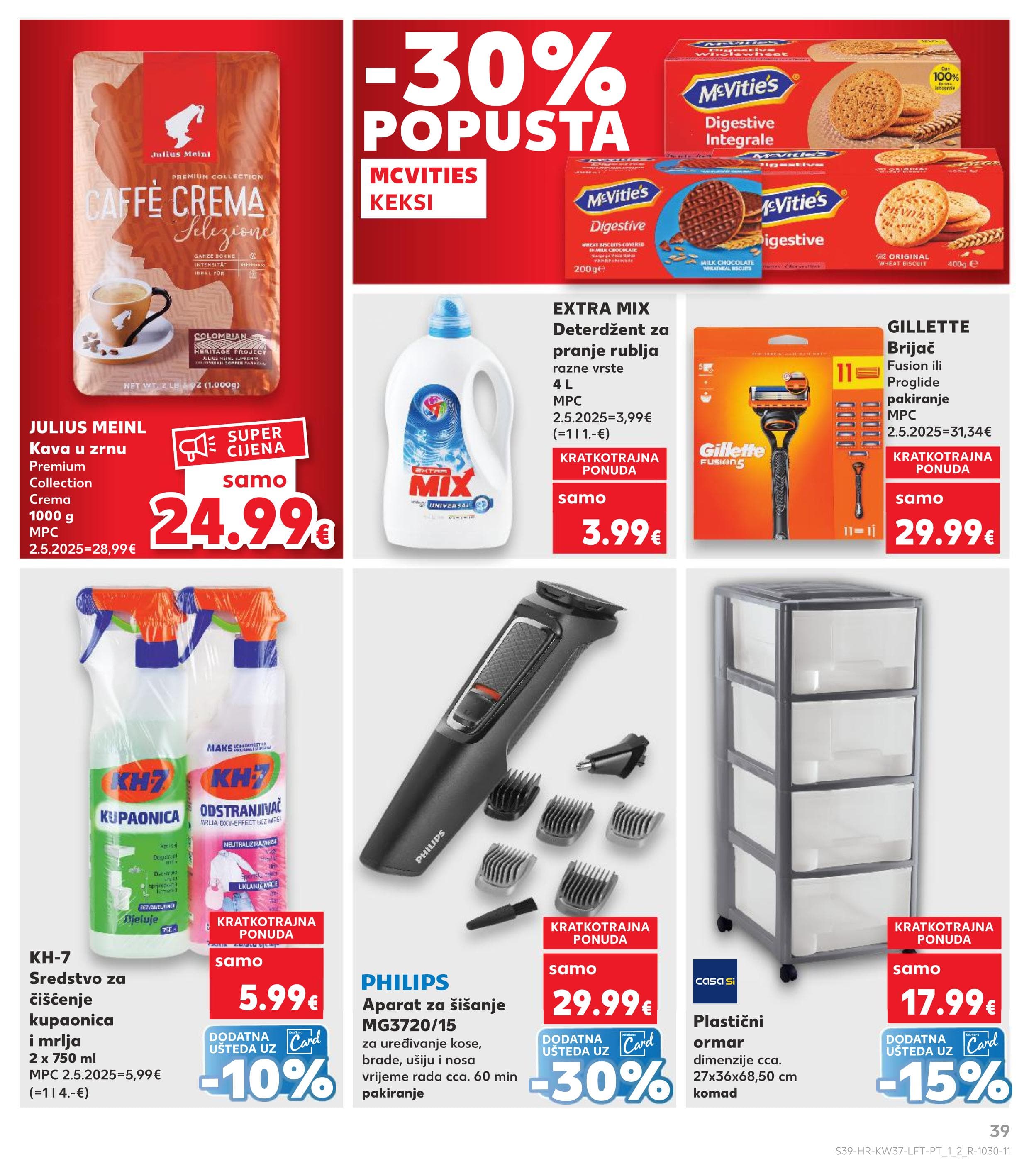 Page from catalog: Akcijska ponuda