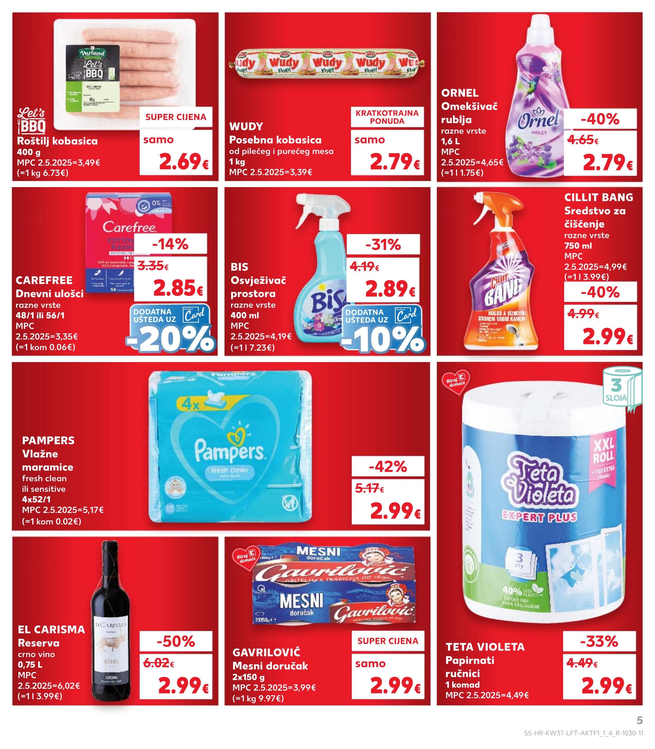 Page from catalog: Akcijska ponuda
