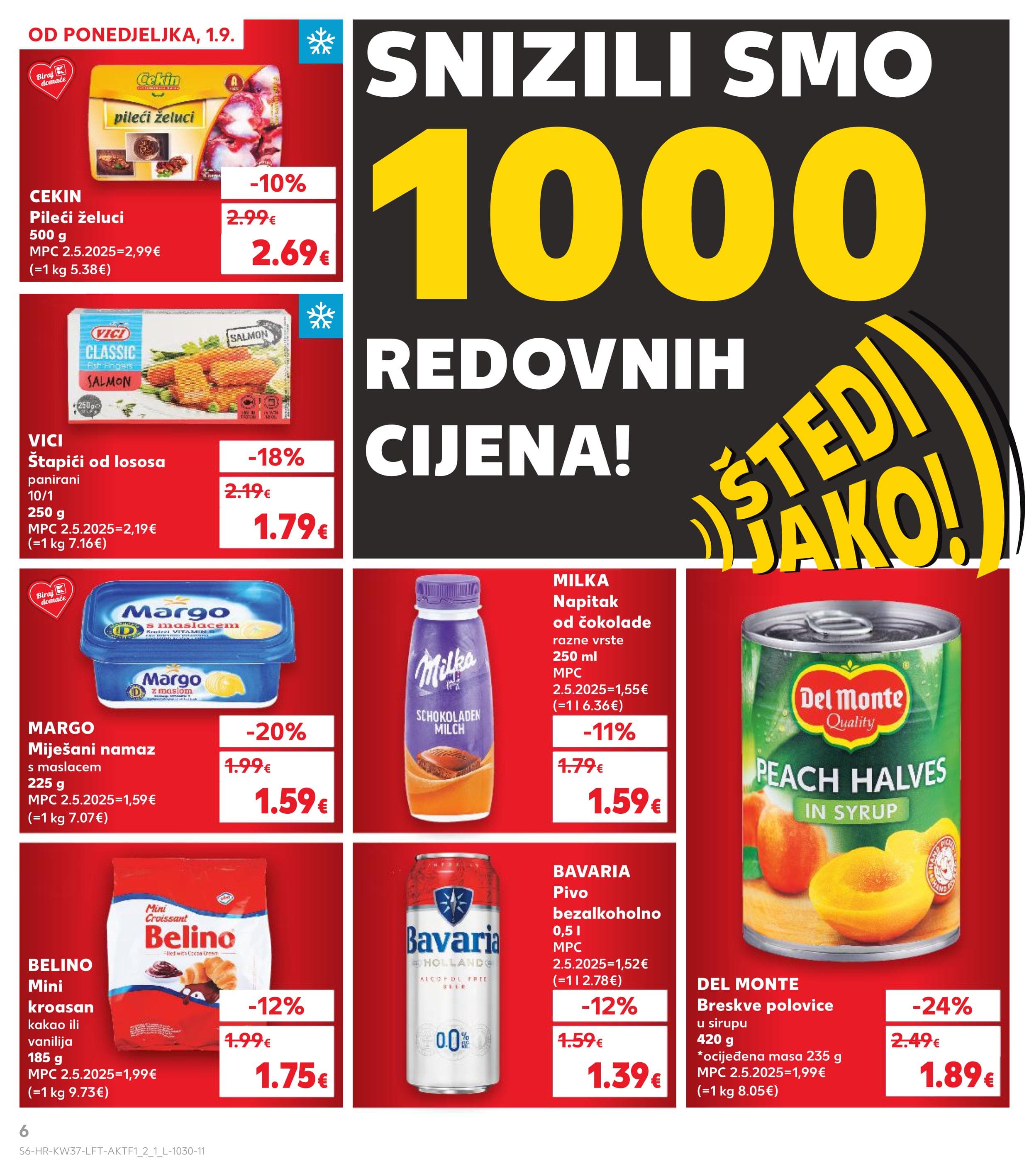 Page from catalog: Akcijska ponuda
